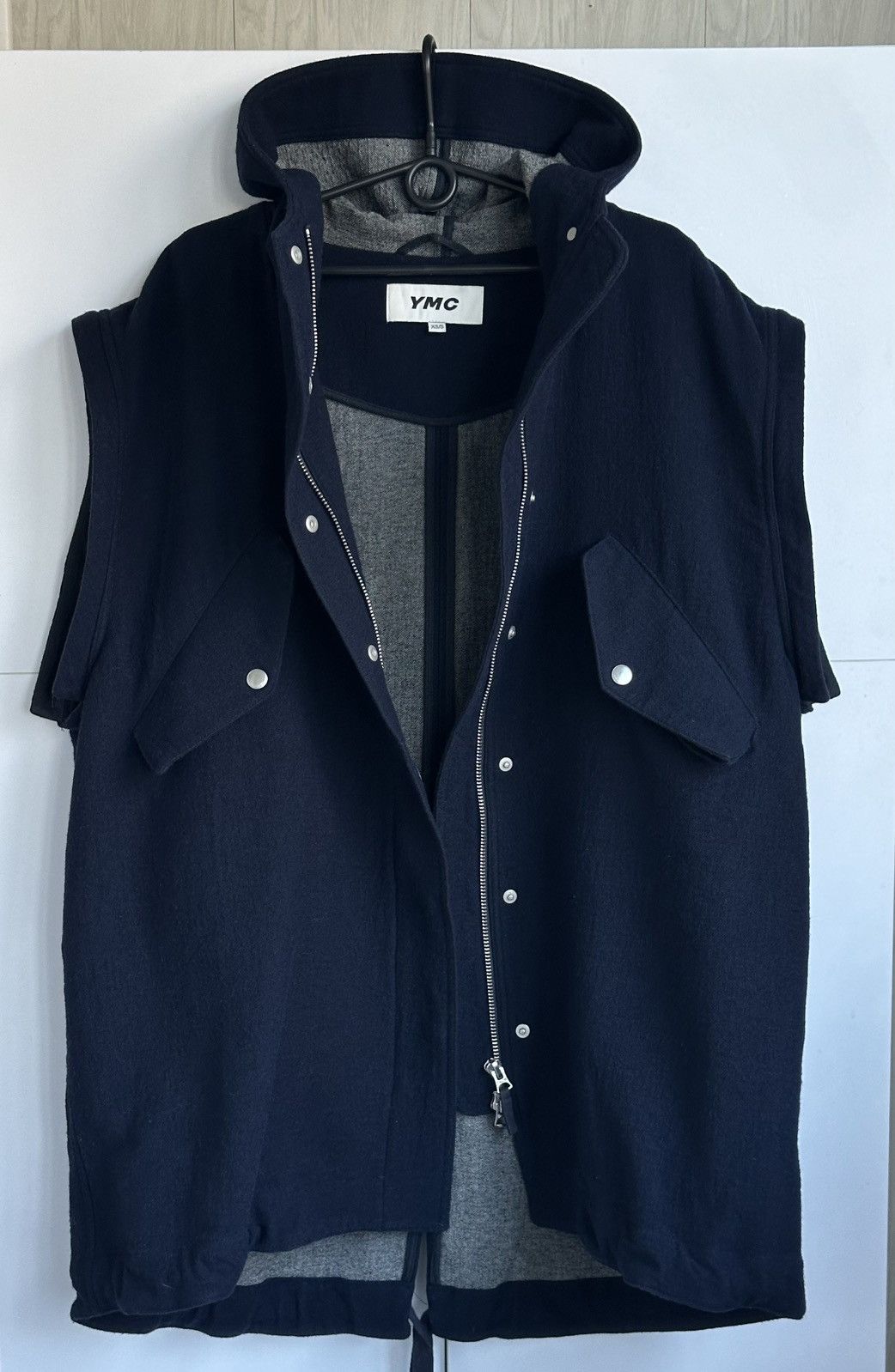 YMC YMC Hunter Twill Parka Hooded Coat with Detachable Sleeves Size S / US 4 / IT 40 - 8 Thumbnail