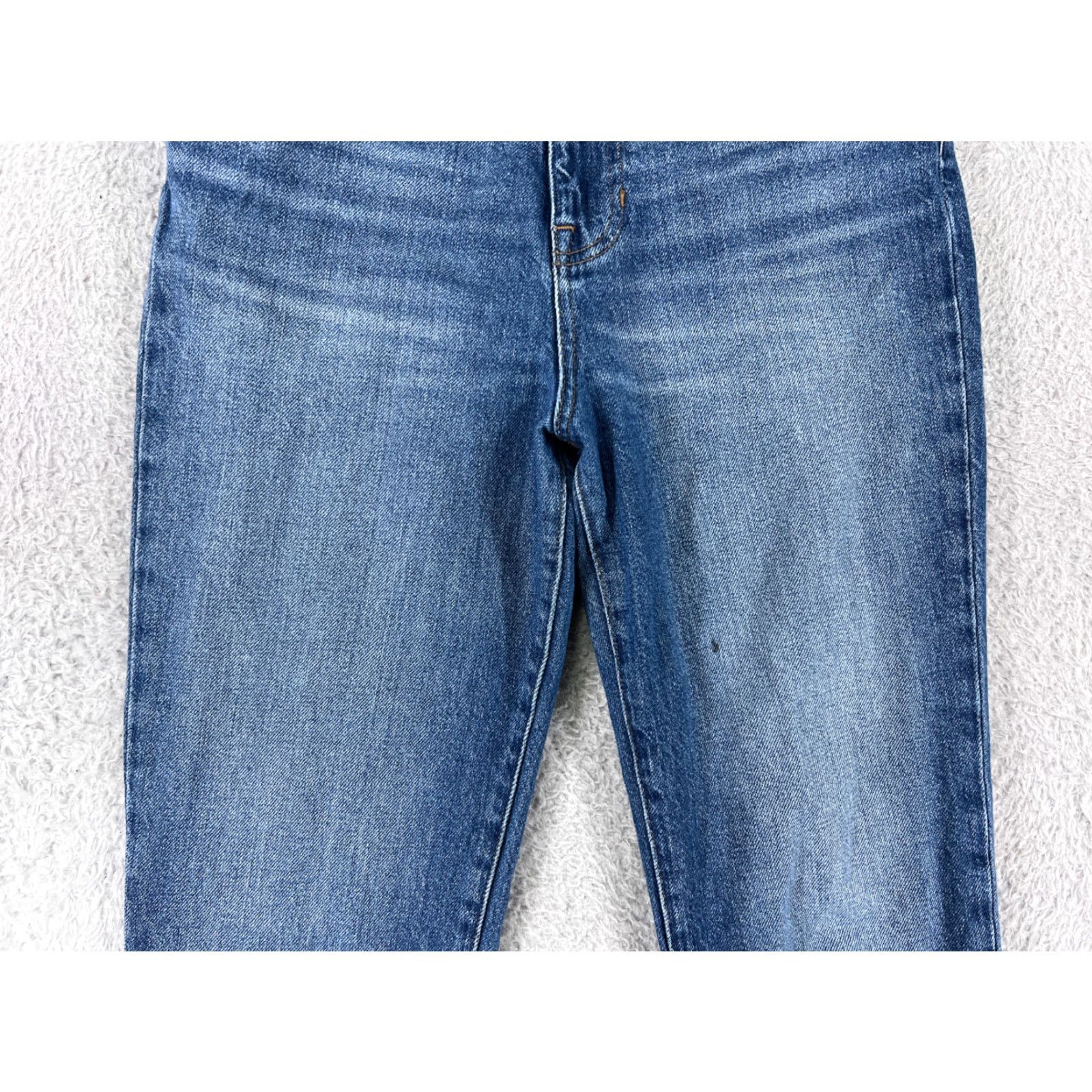 Madewell Madewell Pants Womens 26 Blue DenimTapered Medium Wash Cotton Blend High Rise Size 26" / US 2 / IT 38 - 7 Thumbnail