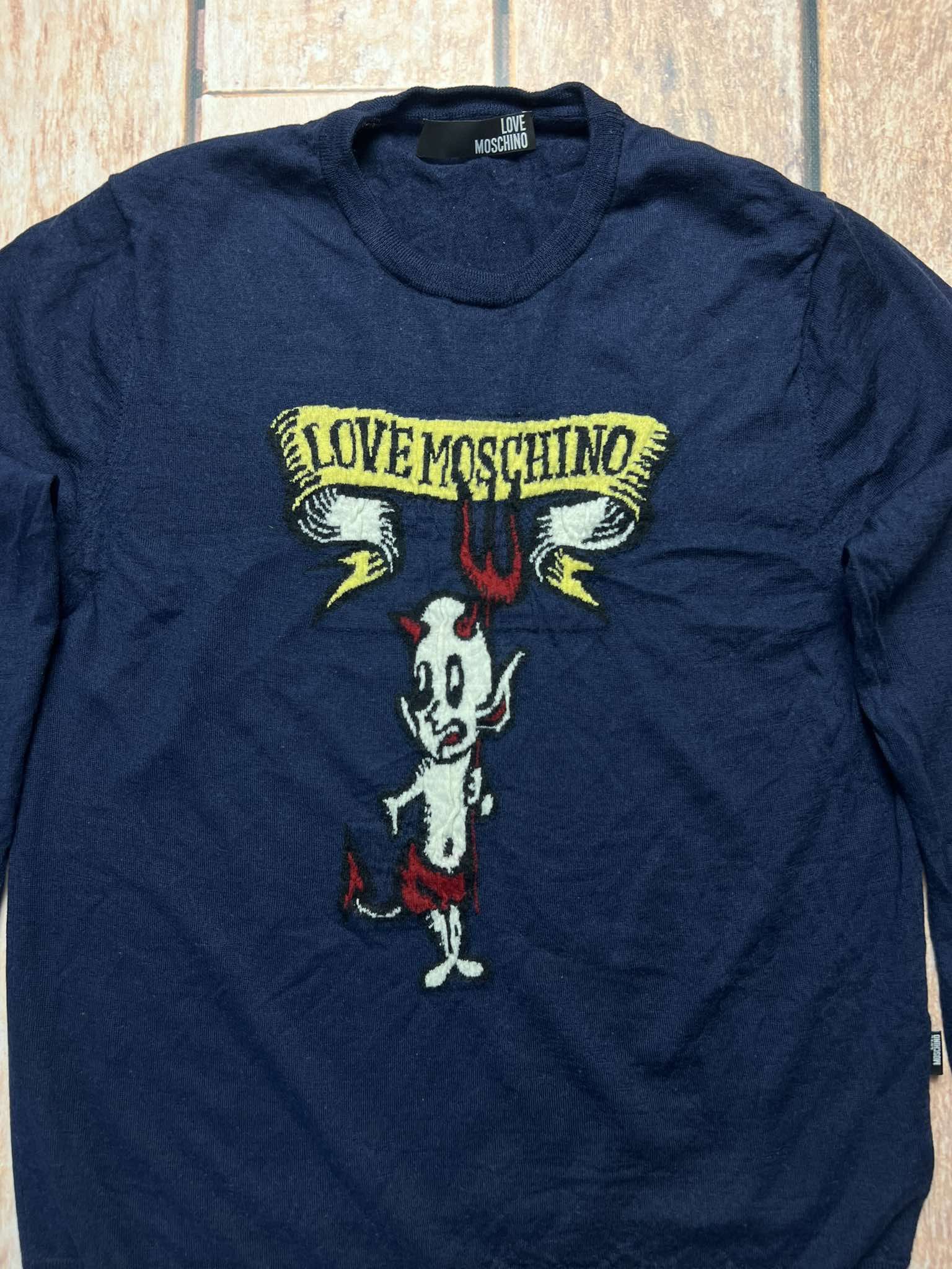 Love Moschino Love Moschino sinv Sweater wool devil Size M / US 6-8 / IT 42-44 - 5 Thumbnail