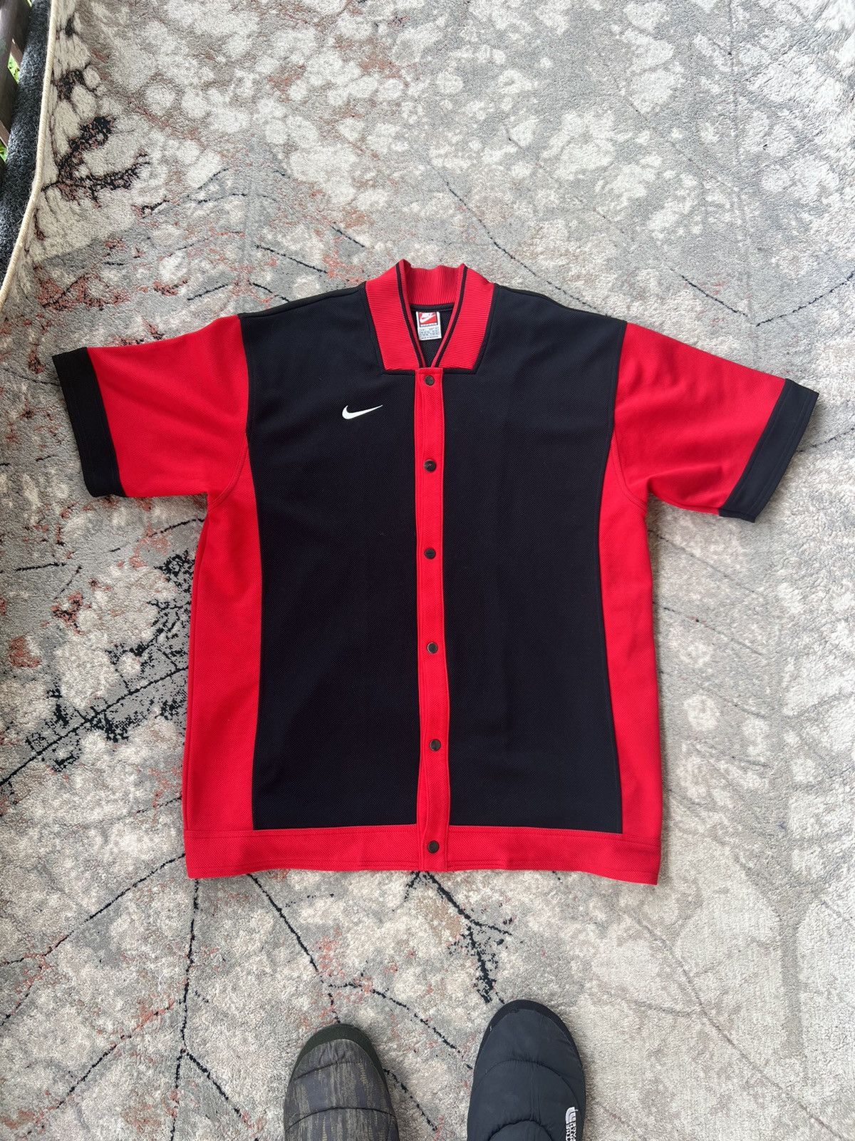 Nike × Vintage Vintage Nike Team Sport Shirt Size US L / EU 52-54 / 3 - 1 Thumbnail