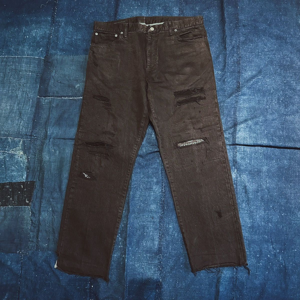 Visvim ICT journeyman pants tacked cmyk | Grailed