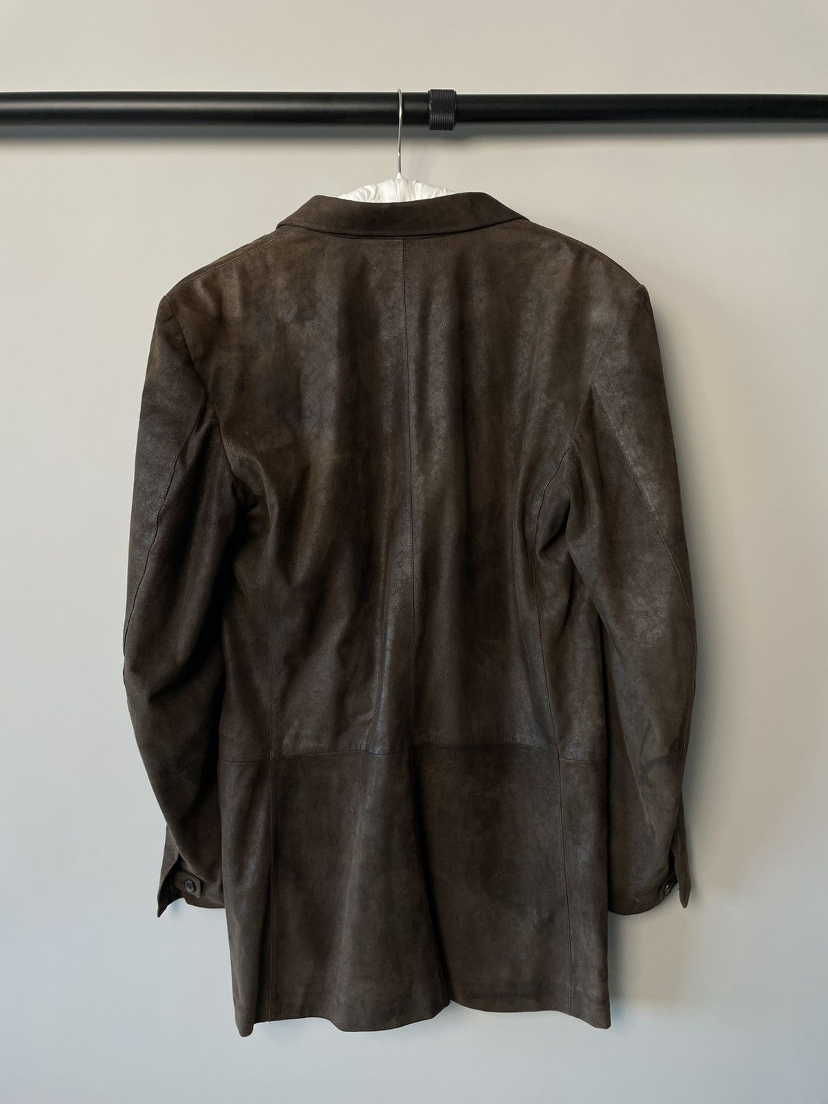 Yves Saint Laurent Yves Saint Laurent Rive Gauche by Tom Ford Waxed Blazer Size 48R - 5 Thumbnail