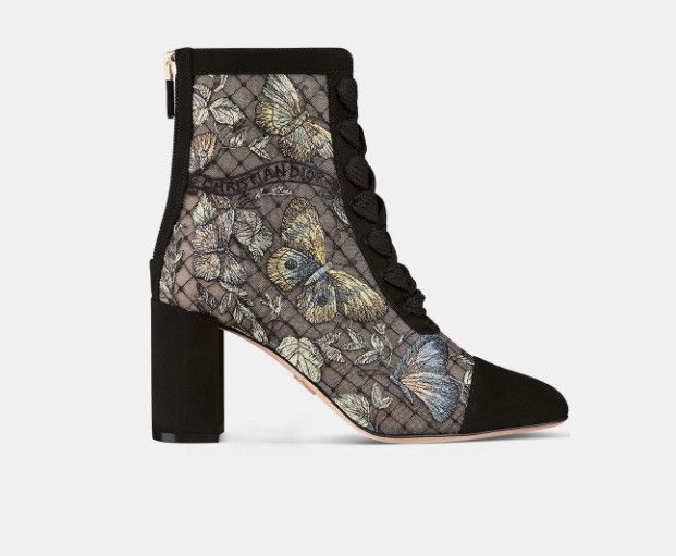 Dior o1w1db11124 Naughtily-D Ankle Boots in Multicolor Size US 8 / IT 38 - 1 Thumbnail