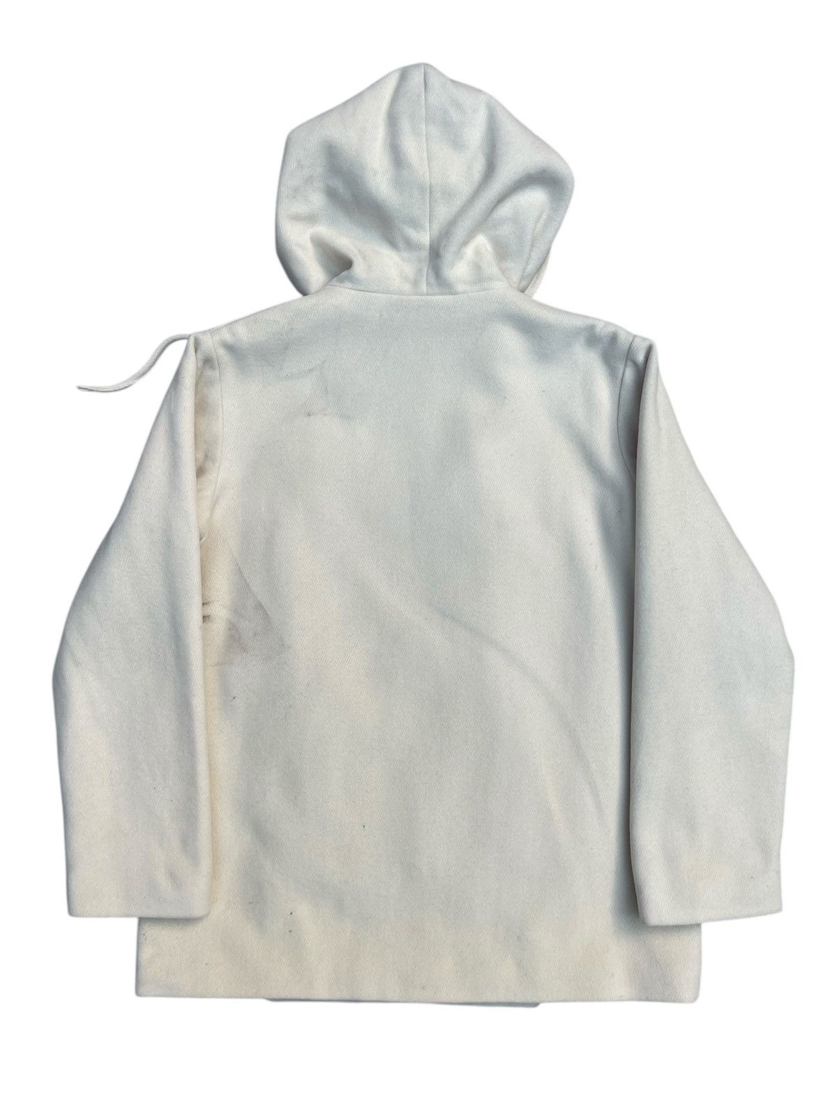 A.P.C. A.P.C. Off-White Hooded Jacket - Minimalist Quilted Lining Size US M / EU 48-50 / 2 - 2 Thumbnail