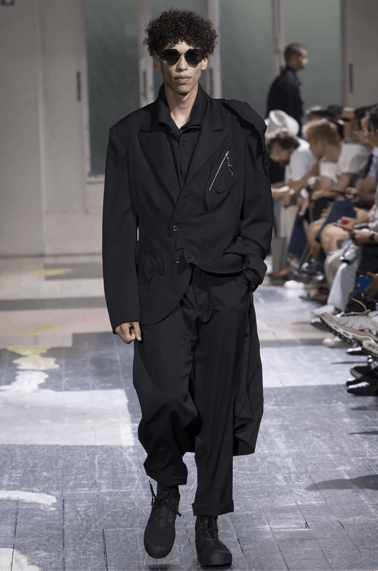 Yohji Yamamoto Yohji Yamamoto Pour Homme - Wool Left Pleats Mackin Pants Size US 32 / EU 48 - 10 Thumbnail