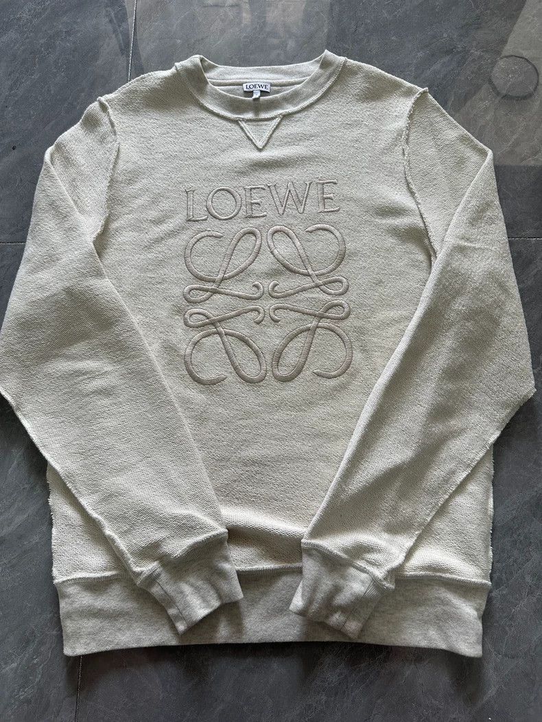 Loewe LOEWE Gray flipped hoodie Size XS / US 0-2 / IT 36-38 - 1 Thumbnail