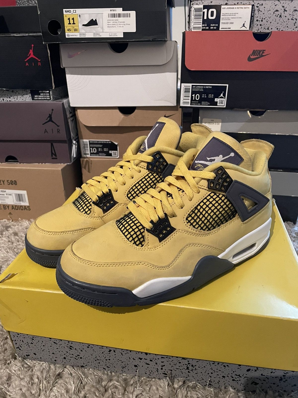 Jordan Brand Jordan 4 Lighting Size US 9.5 / EU 42-43 - 1 Thumbnail