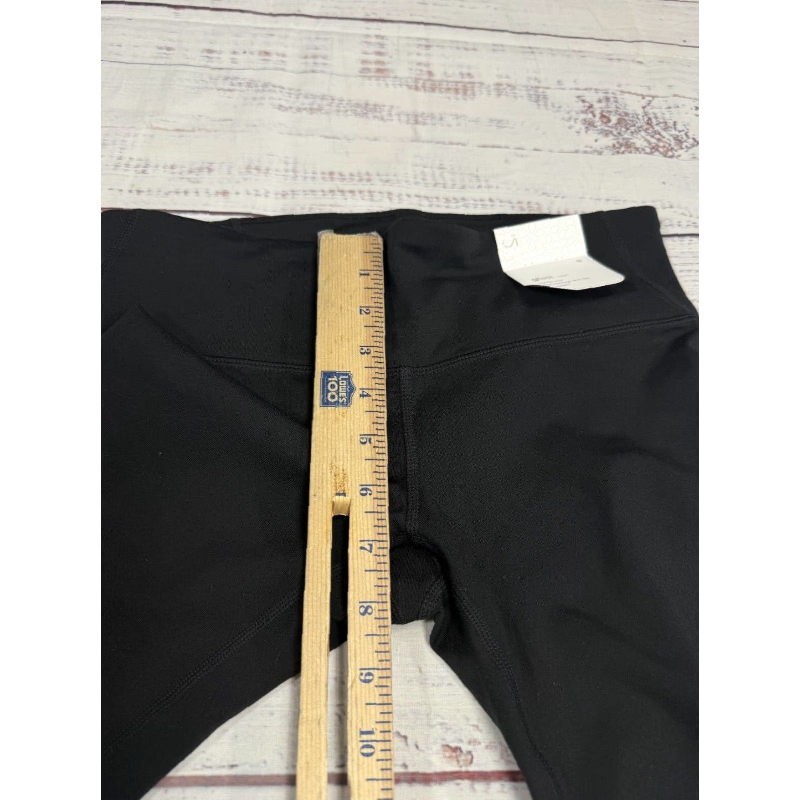 Gap Gap Fit Gfast Womens Black Capri Activewear Pants Pull On Running Training S NWT Size 28" / US 6 / IT 42 - 3 Thumbnail