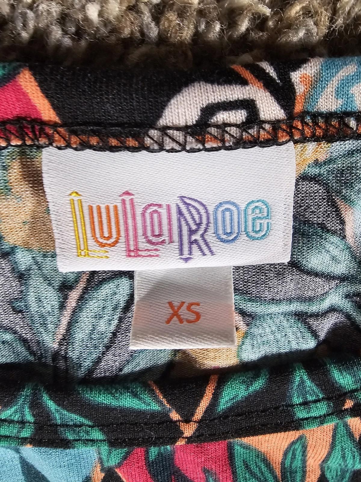 Other Lularoe Argyle Floral Dress XS Size XS / US 0-2 / IT 36-38 - 2 Thumbnail