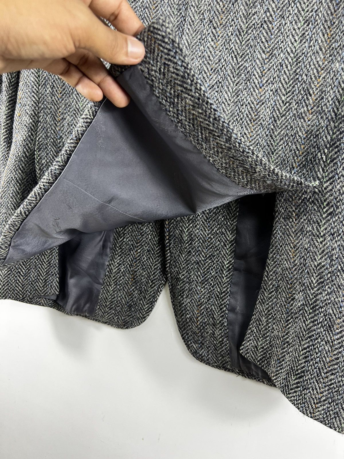 Aquascutum 🔥 AQUASCUTUM of LONDON HERRINGBONE BLAZER JACKET Size US S / EU 44-46 / 1 - 10 Thumbnail
