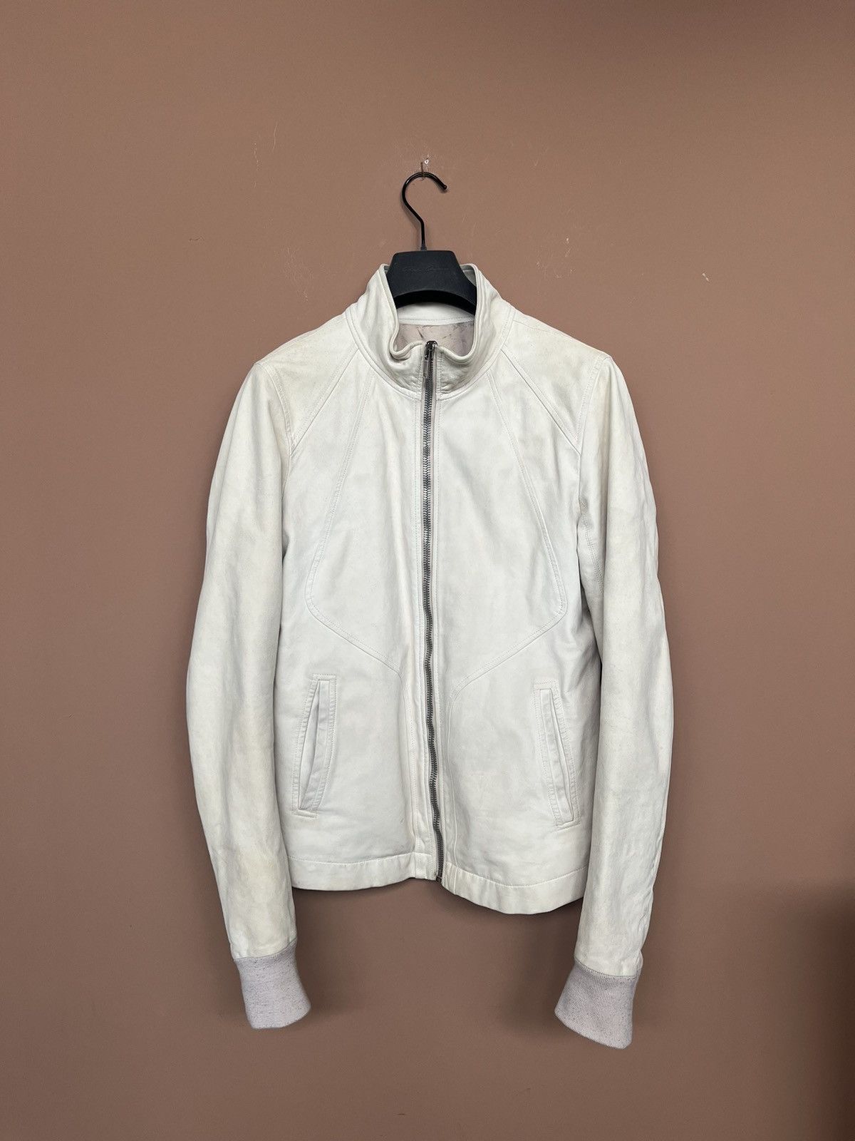 Rick Owens × Rick Owens Drkshdw Rick Owens Leather jacket Rick Owens × Rick Owens Drkshdw Rick Owens Leather jacket