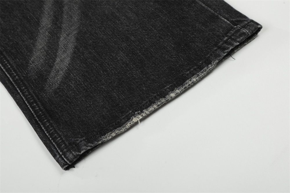 Vintage Punk Retro Washed Wide-Leg Distressed Casual Jeans Size US 32 / EU 48 - 6 Thumbnail