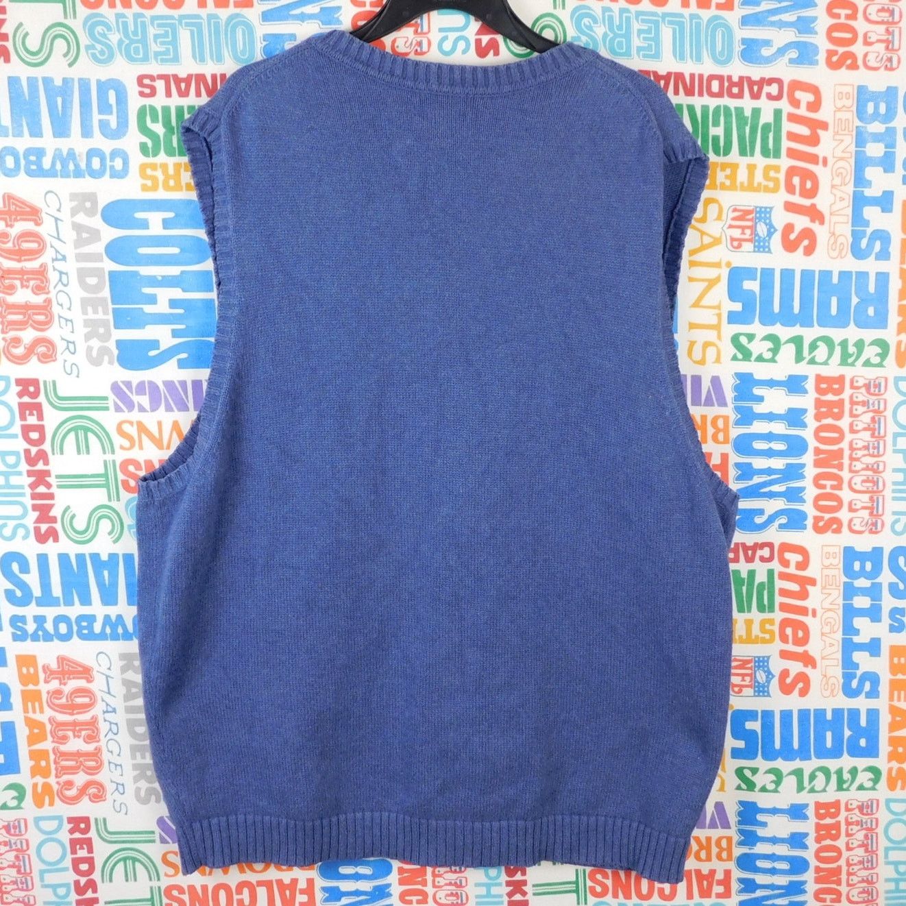L.L. Bean LL Bean Sweater Vest Size XXL 2XL Blue Cotton O FW80 Size US XXL / EU 58 / 5 - 2 Thumbnail