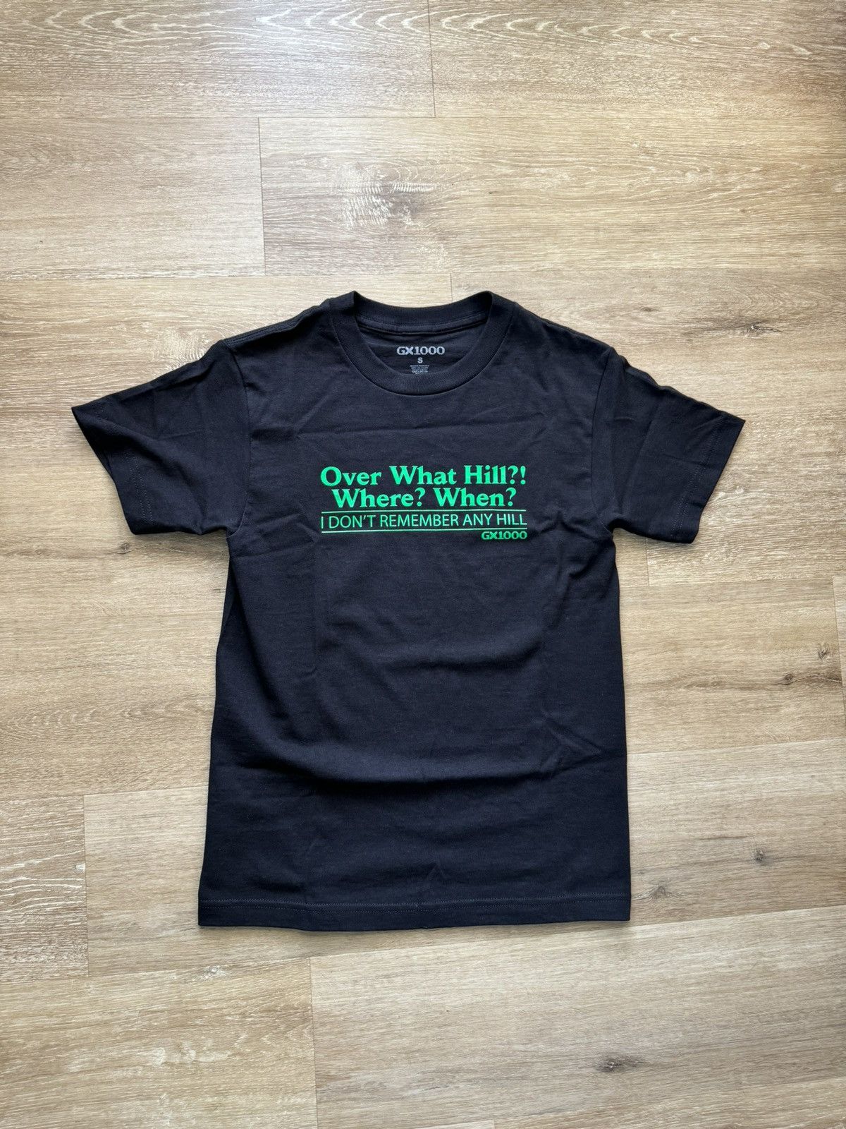 GX1000 GX1000 Over What Hill, Where?! Tee (Black/S) Size US S / EU 44-46 / 1 - 10 Thumbnail