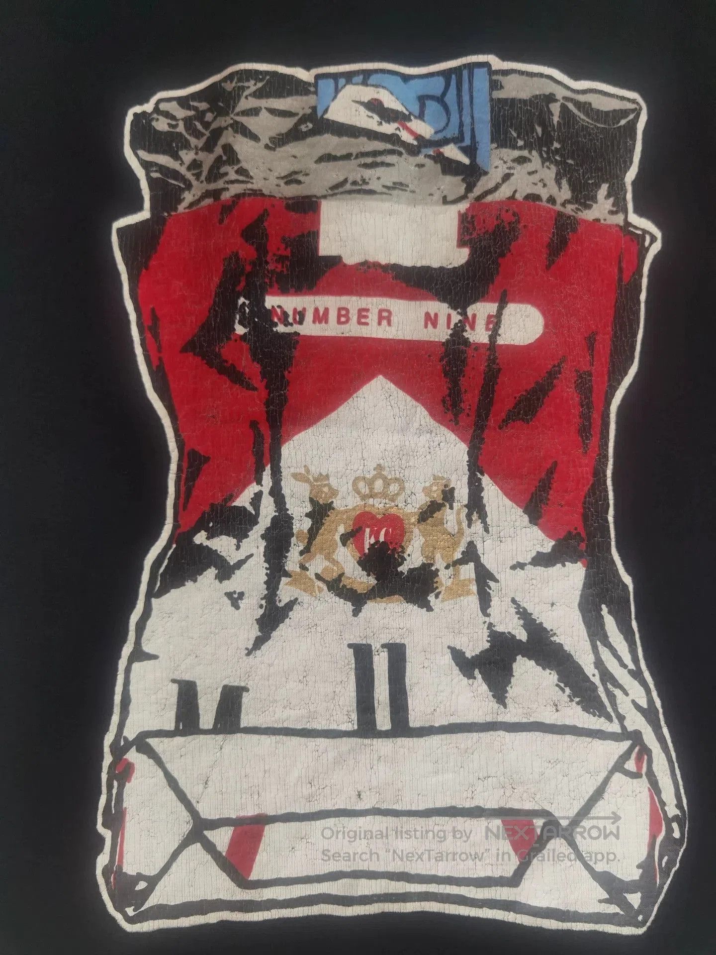 Number (N)ine number (n) ine graphic short sleeve tee. Size US M / EU 48-50 / 2 - 3 Thumbnail