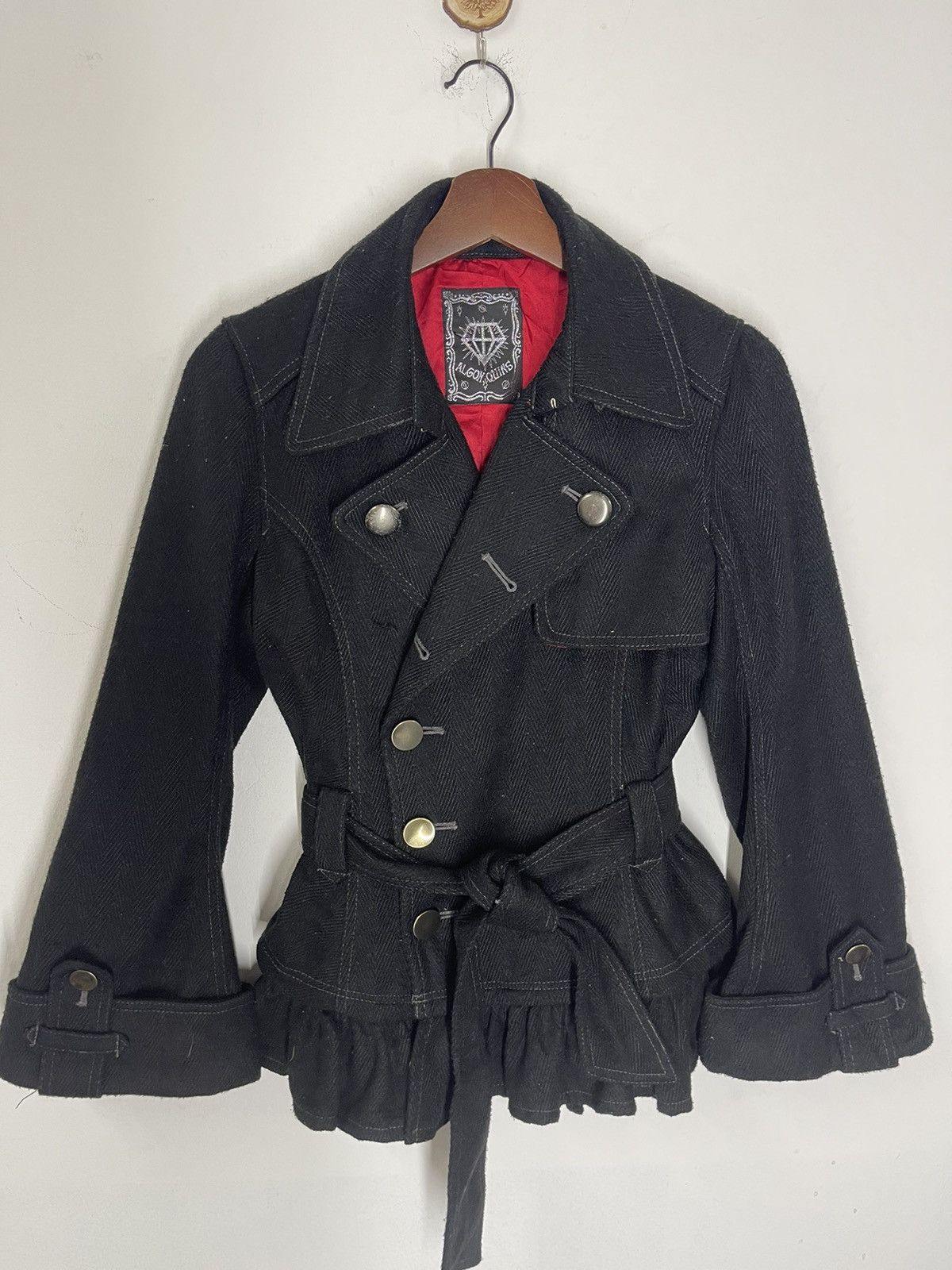 If Six Was Nine 🔥Anarchy Punk ALGONQUINS Street Fashion Punk 14th Addiction Size M / US 6-8 / IT 42-44 - 5 Thumbnail