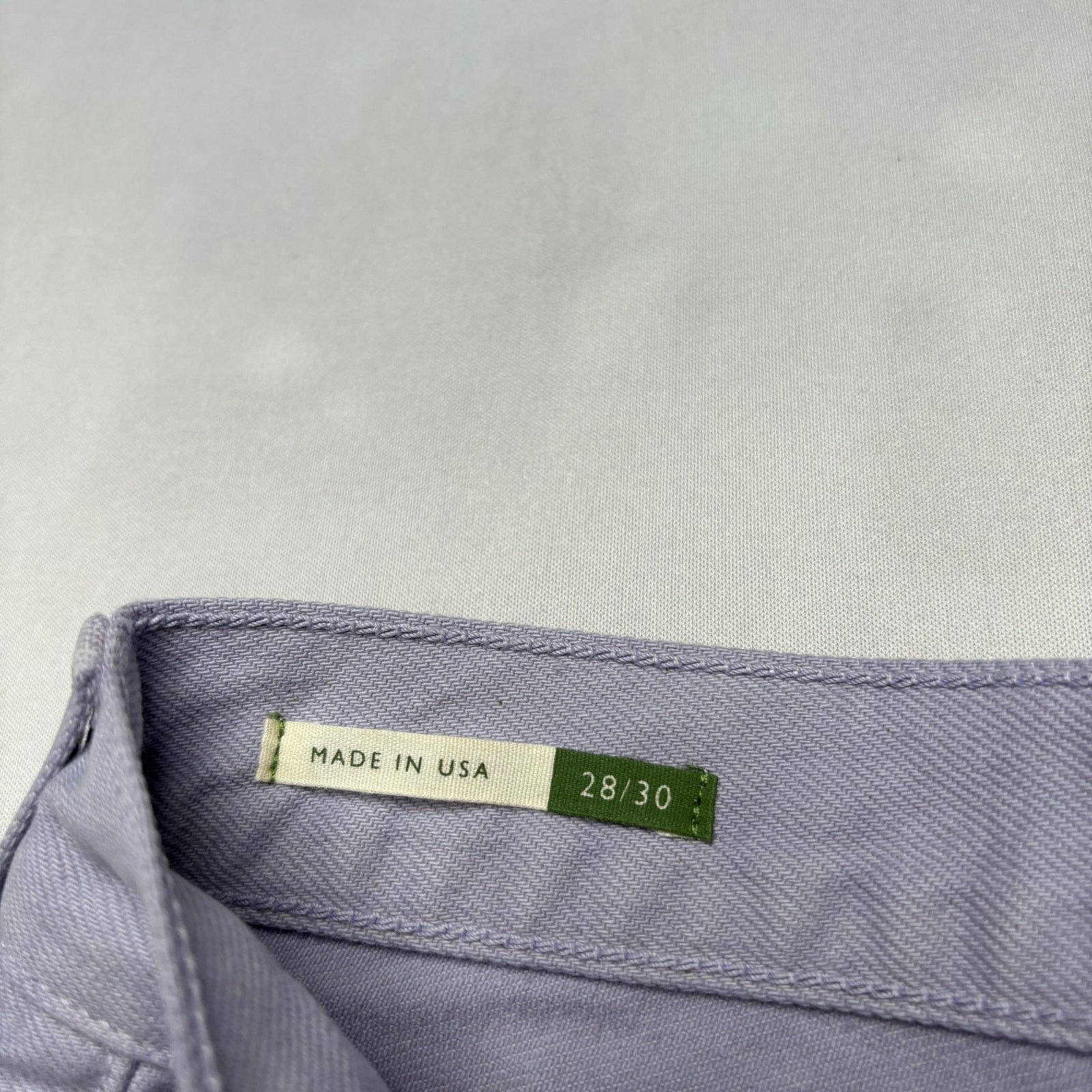 Sid Mashburn Sid Mashburn Straight Leg Jeans 28x30 Purple Denim 5 Pocket Size US 28 / EU 44 - 3 Thumbnail