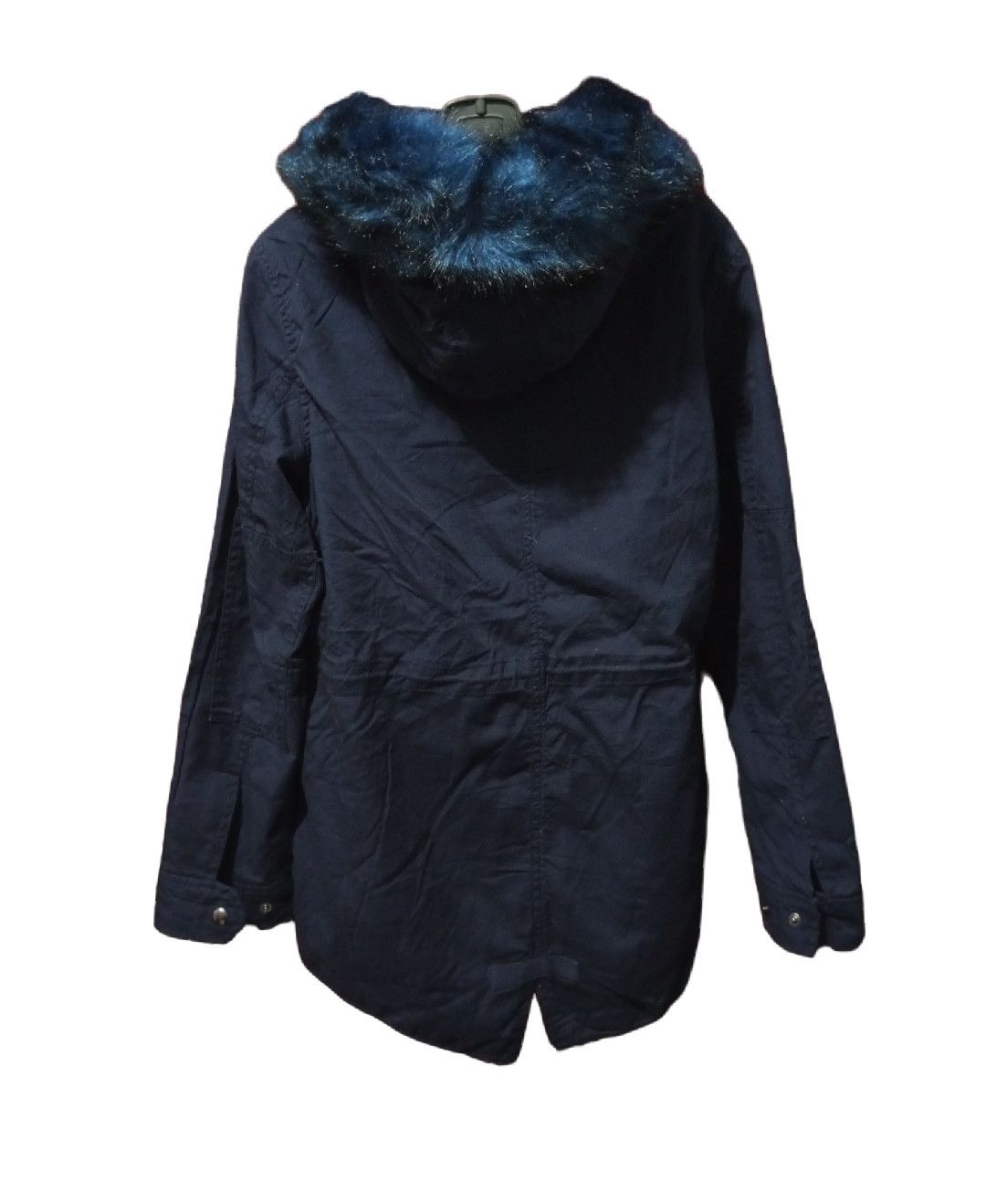 Gap Vtg Gap - Blue Fur Hoodie Fleece Vest Parka 4🟦8 Size US S / EU 44-46 / 1 - 3 Thumbnail