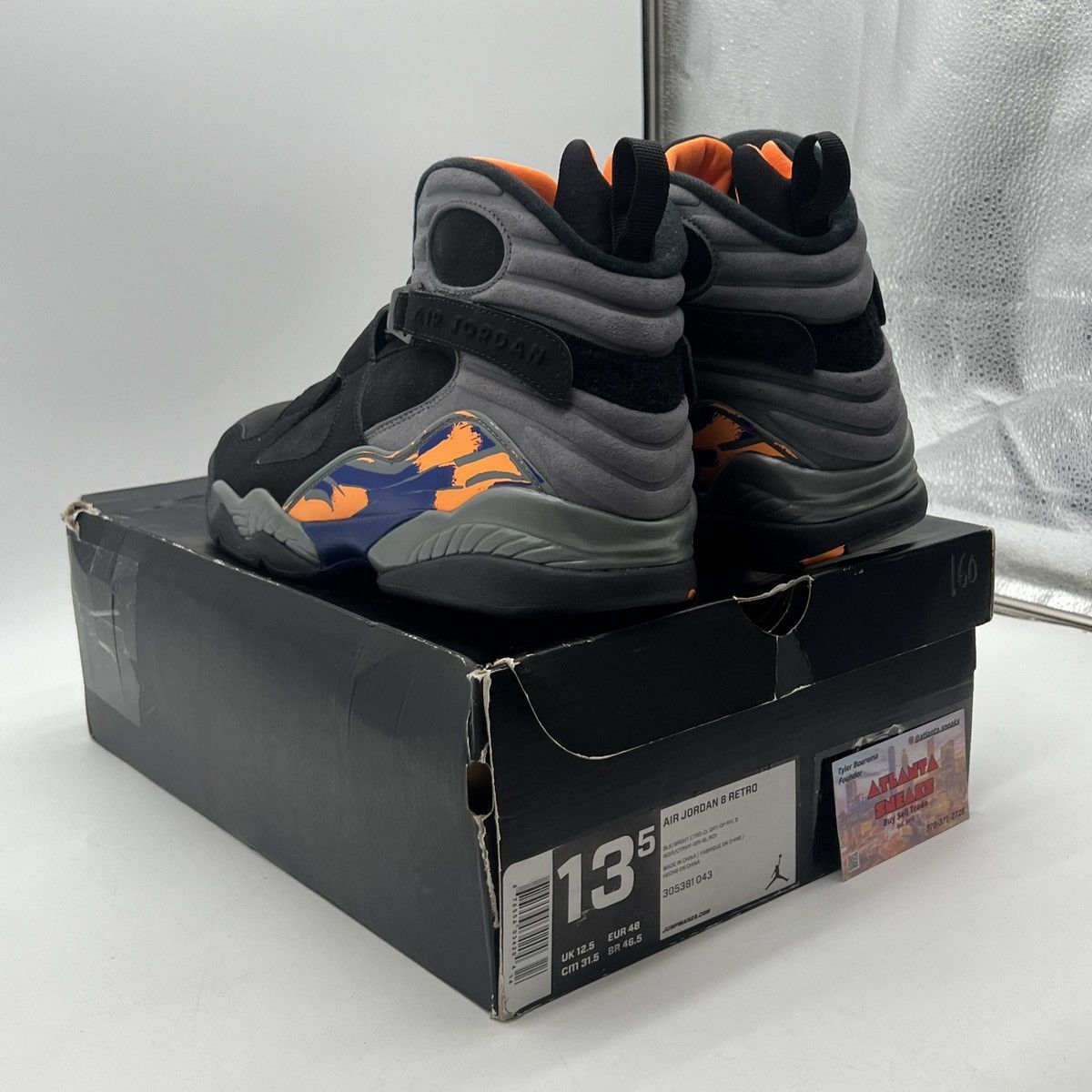 Jordan Brand Air Jordan 8 phoenix suns Size US 13 / EU 46 - 4 Thumbnail