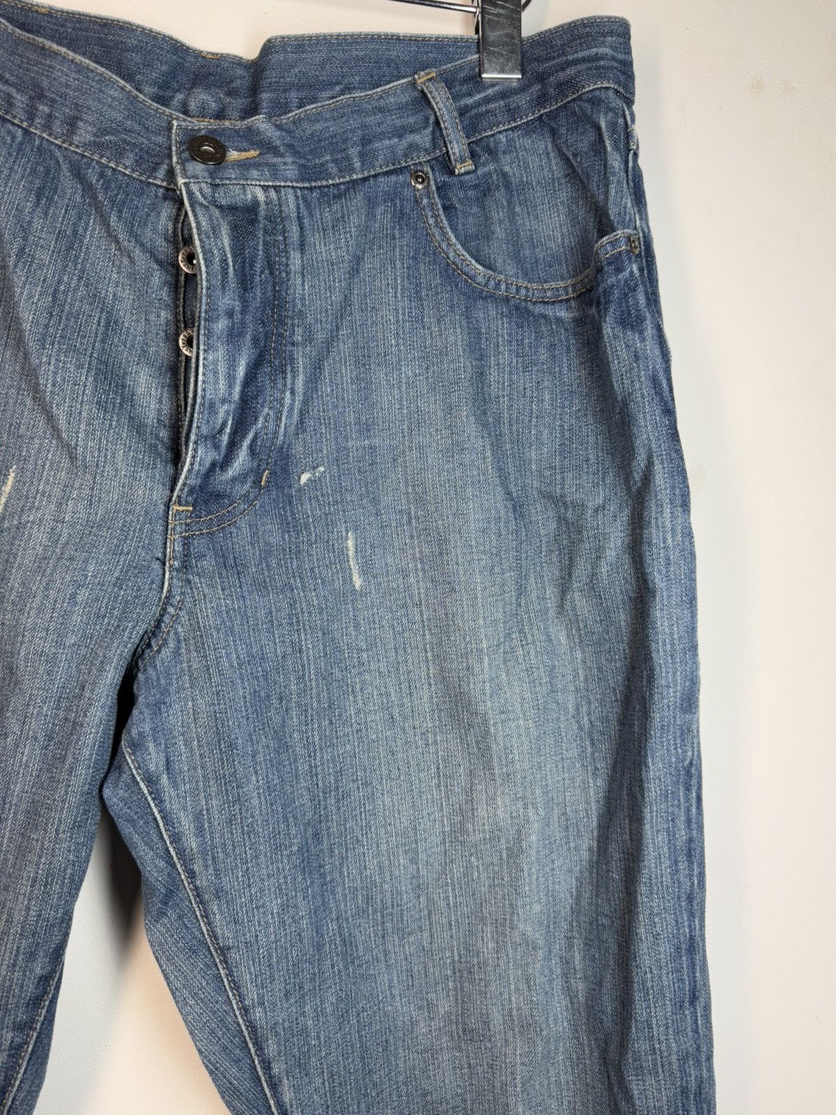 Yves Saint Laurent 36x32 YSL Jeans Denim Pants Blue Indigo Size US 36 / EU 52 - 22 Thumbnail