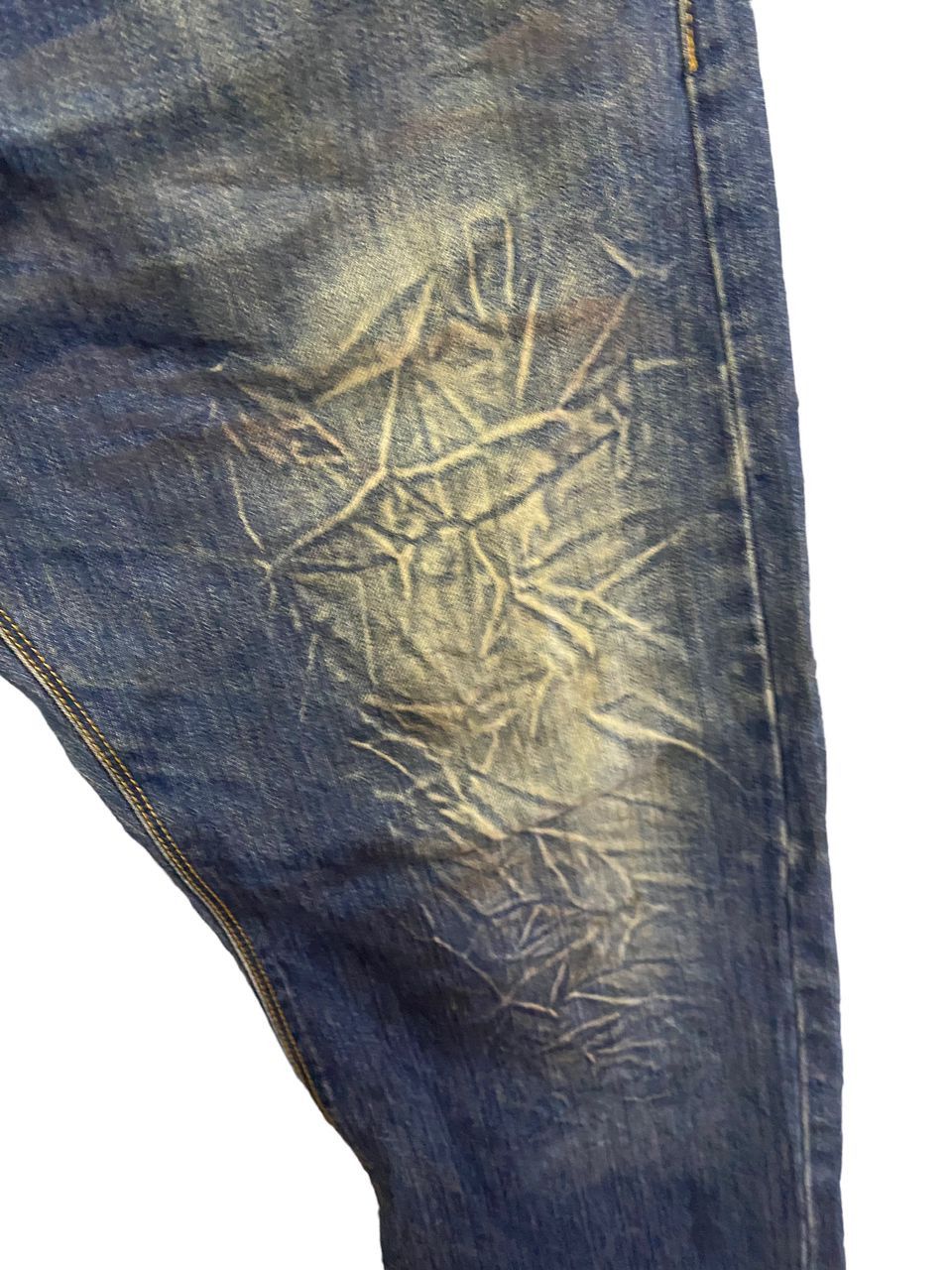BAL 💥BEST OFFER💥VINTAGE BAL DENIM BUDDY DISTRESSED DENIM Size US 32 / EU 48 - 10 Thumbnail