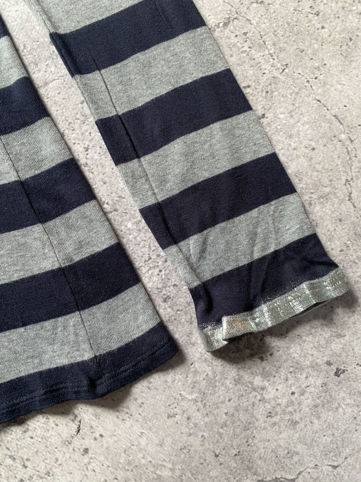 Zadig & Voltaire Zadig & Voltaire Long Sleeve Xs Stripe Modal Avant Garde Size XS / US 0-2 / IT 36-38 - 14 Thumbnail