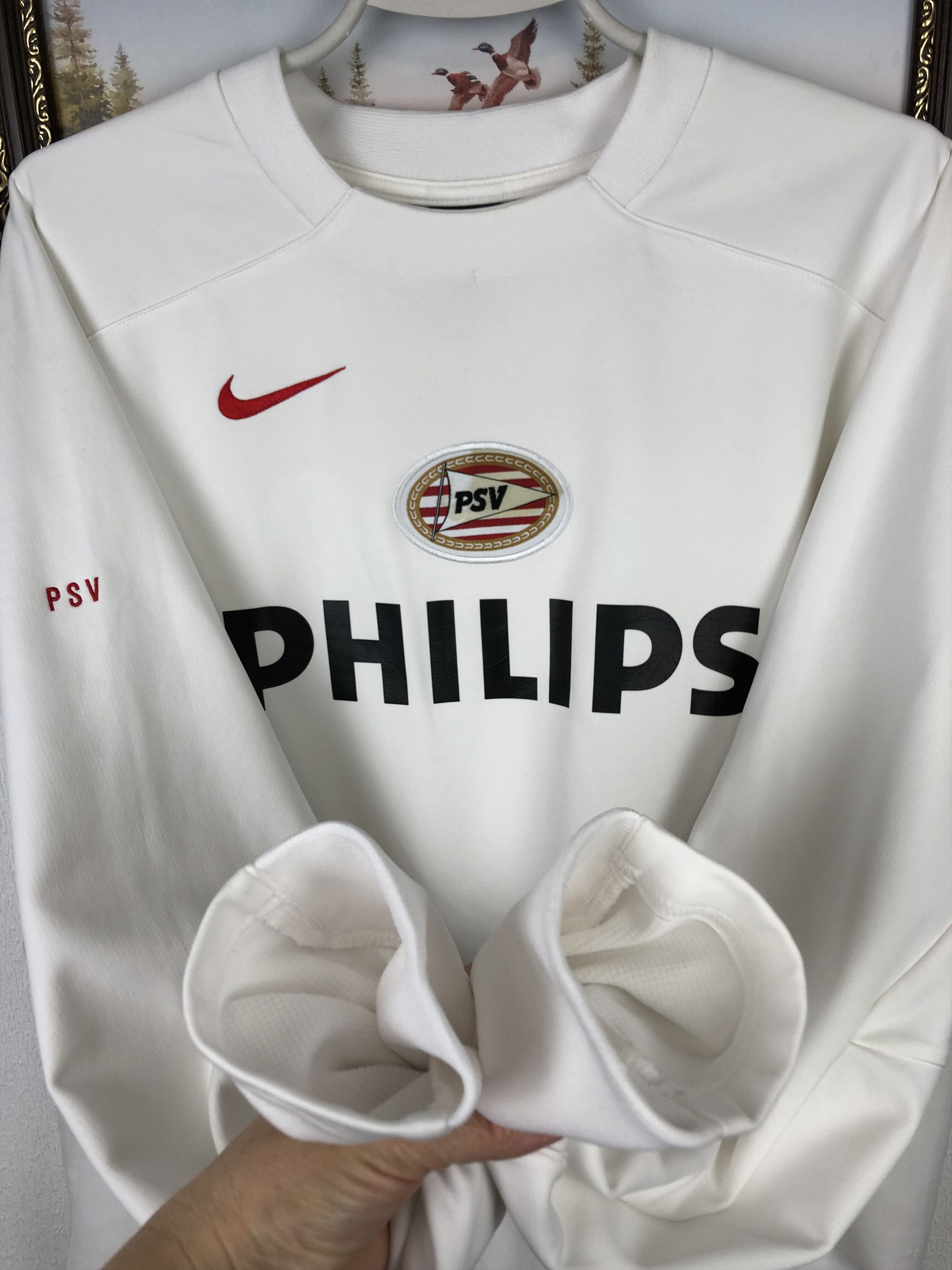 Nike Vintage Nike PSV Eindhoven Football Sweatshirt Soccer Size US XL / EU 56 / 4 - 5 Thumbnail