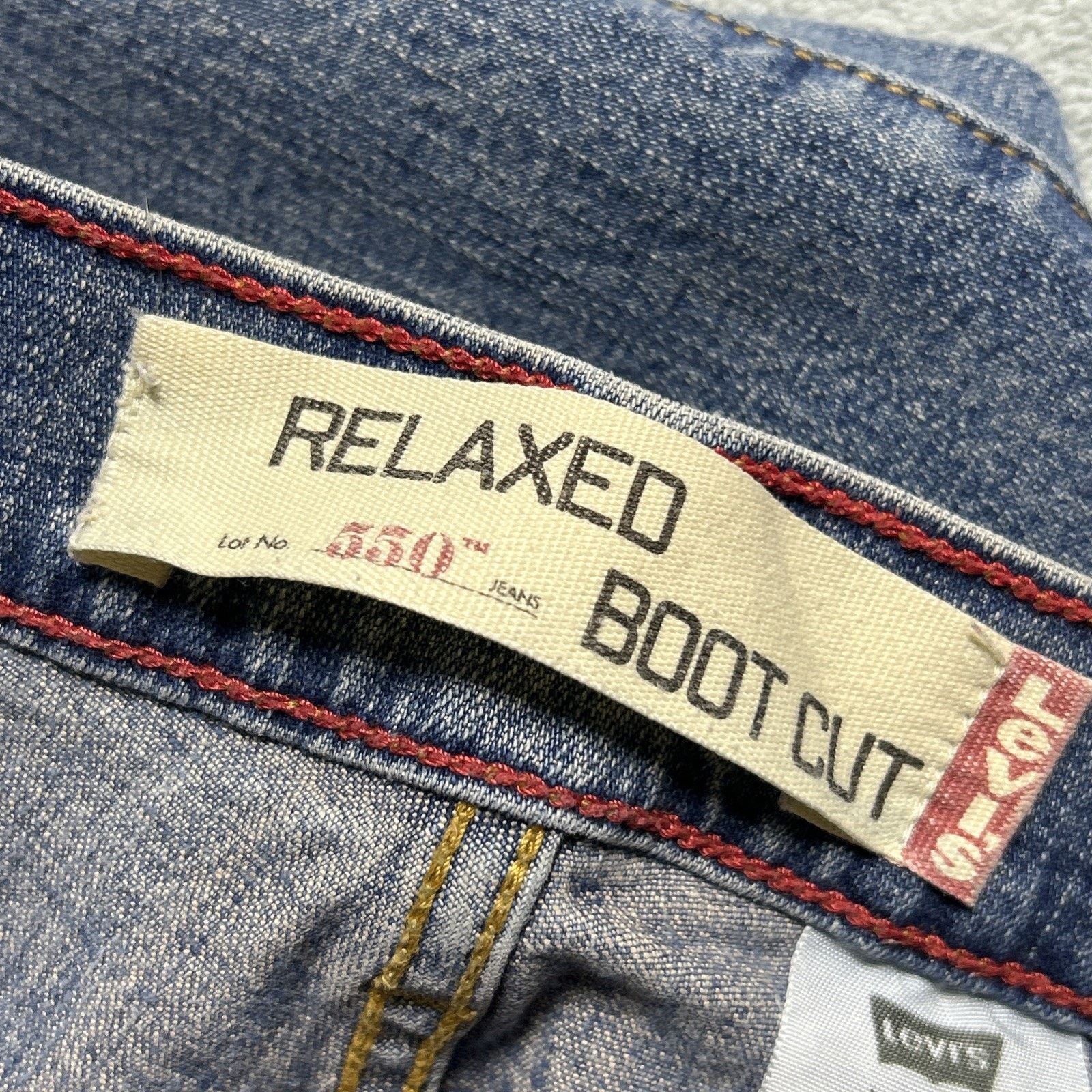 Levi's Levis Beyond Baggy Flare Jeans W's 14 34x30 Bootcut Hamiltom Size 36" / US 14 / IT 50 - 3 Thumbnail