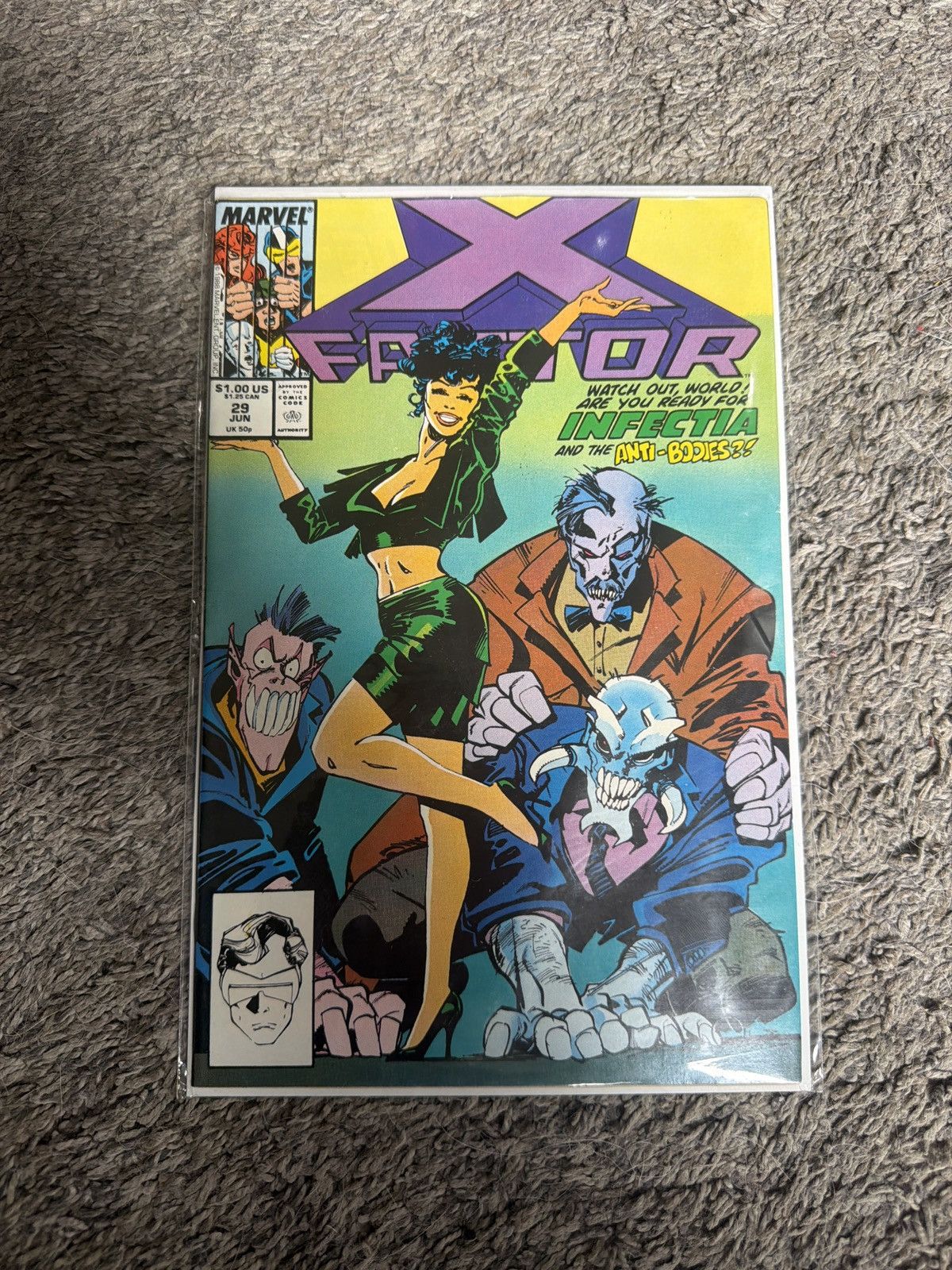 Marvel Comics 1988 Marvel Comics X-Factor Volume 1 #29 Fame! Comic Book Size ONE SIZE - 1 Thumbnail