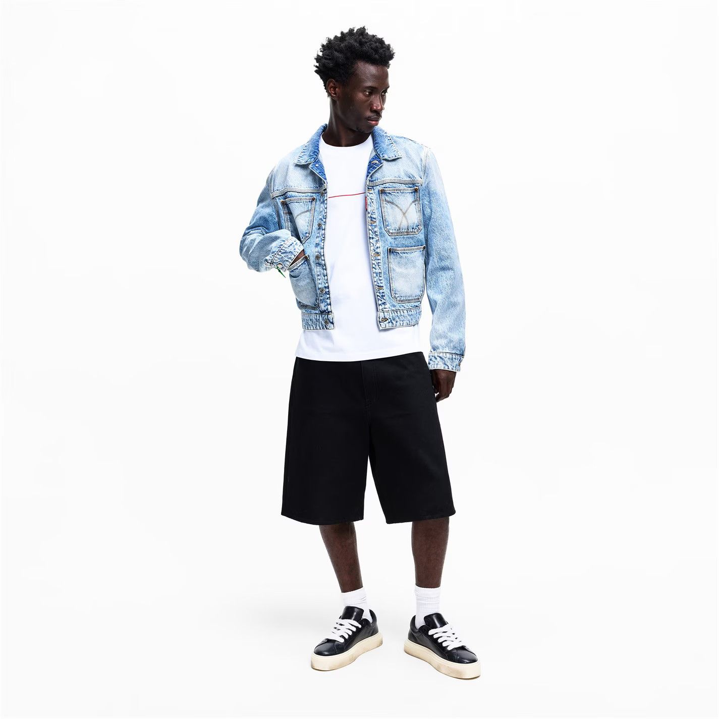 Dsquared2 o1g2r1mq0426 Diagonale Wash 70s Jacket in Blue Size US M / EU 48-50 / 2 - 6 Thumbnail