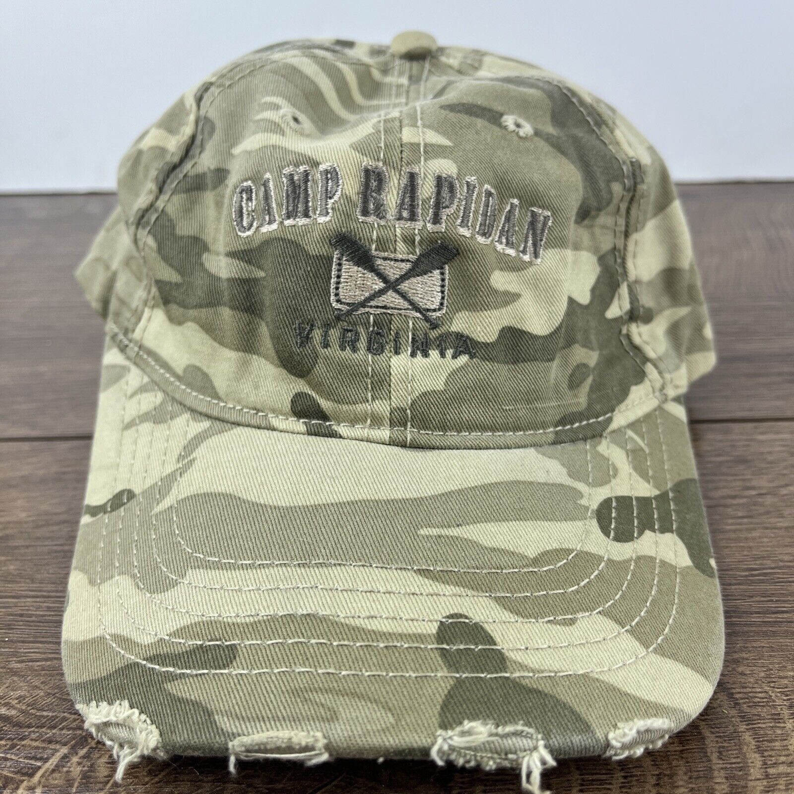 Other Camp Rapidan Virginia Hat Camo Green Hat Adjustable Adult Si Size ONE SIZE - 1 Thumbnail
