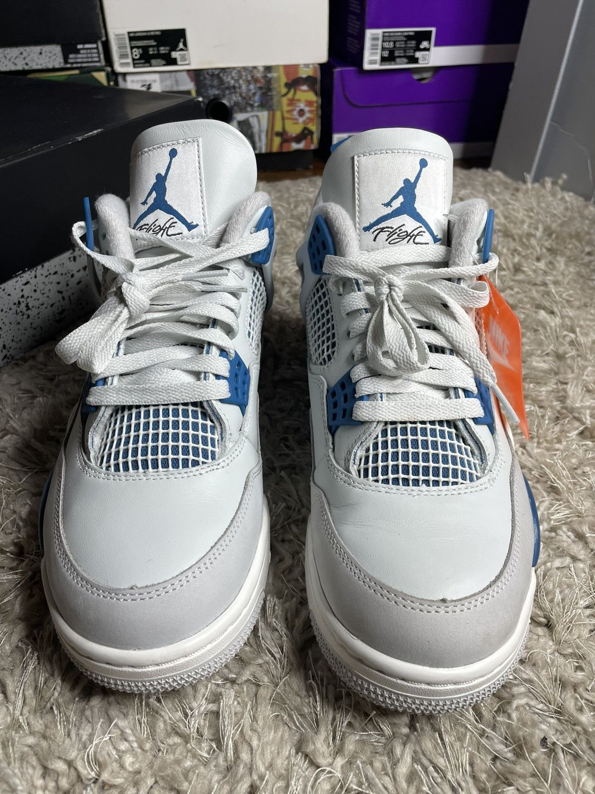Jordan Brand Jordan 4 military blue Size US 9 / EU 42 - 3 Thumbnail