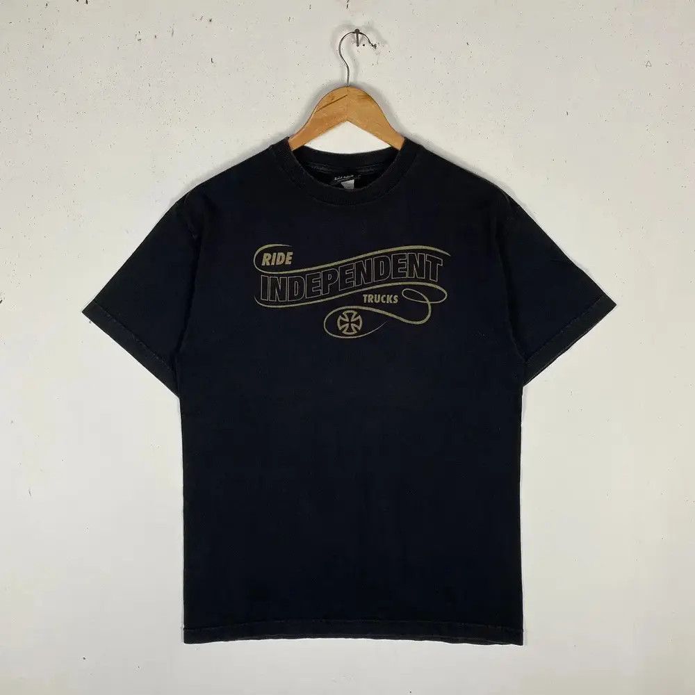 Independent Truck Co. Vintage 00's INDEPENDENT TRUCKS Ride The Best Graphic Tee Size US M / EU 48-50 / 2 - 2 Thumbnail