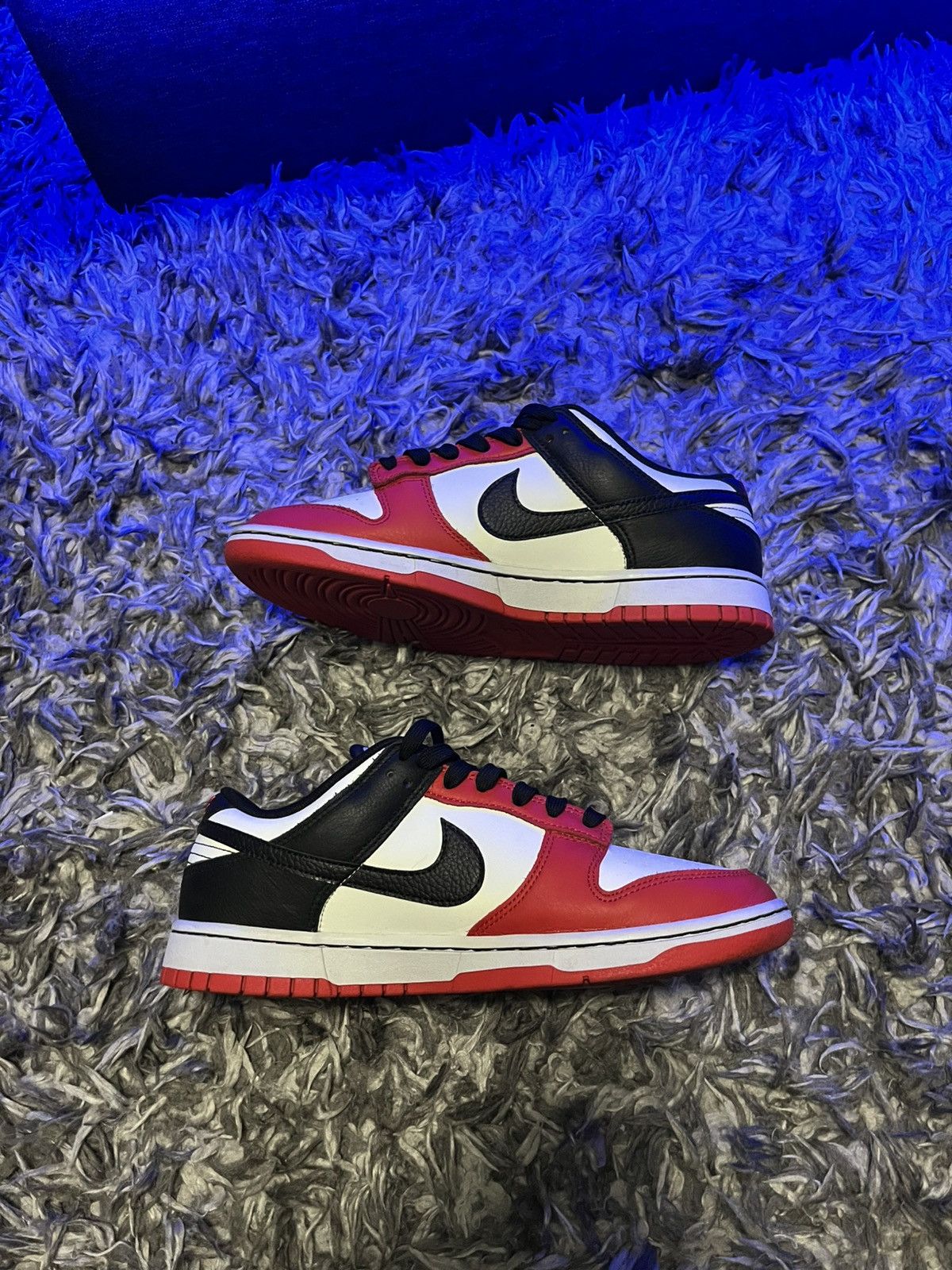 Nike Nike Dunk Low EMB NBA 75th Anniversary Chicago Size US 9.5 / EU 42-43 - 2 Thumbnail