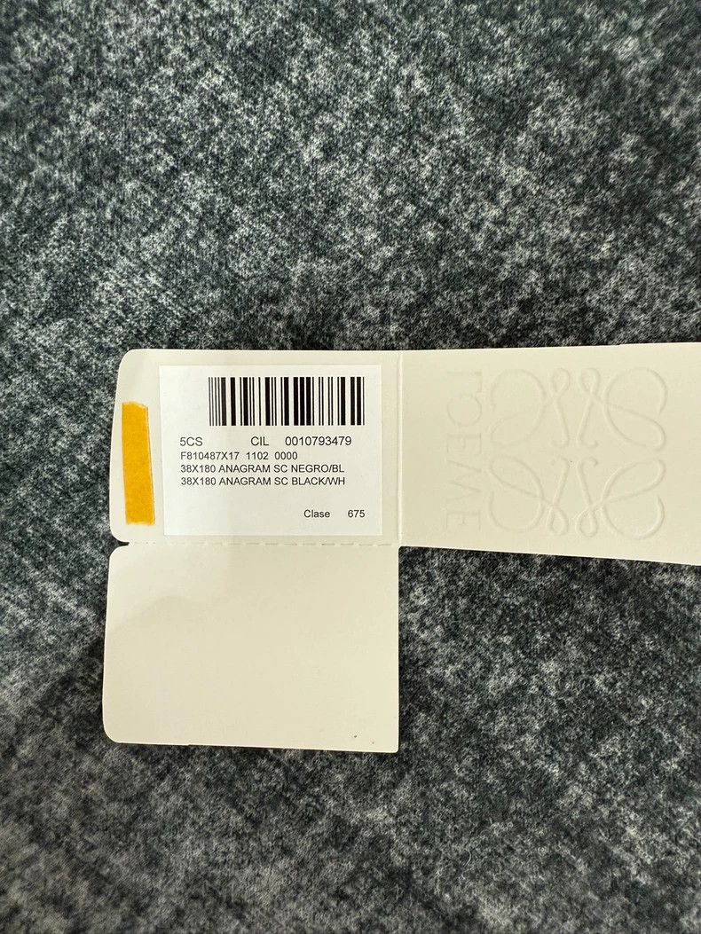 Loewe LOEWE Grey scarf Size ONE SIZE - 5 Thumbnail