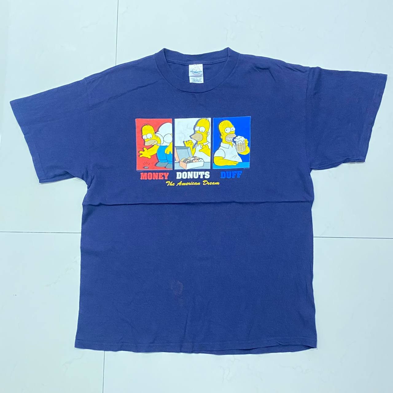 The Simpsons × Vintage 00s 90s Y2K The Simpsons All American Dreams Size US L / EU 52-54 / 3 - 1 Thumbnail