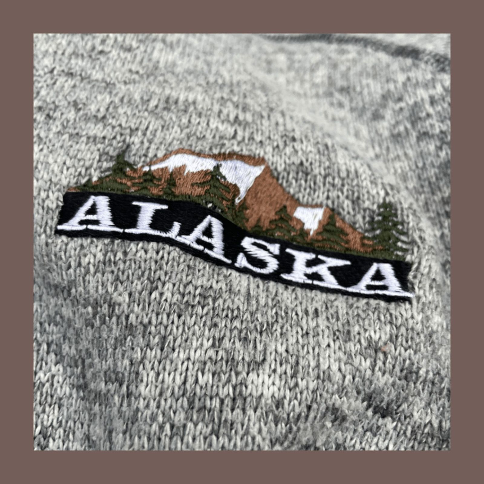 Vintage VTG Alaska Sweater Renegade Club Gray Black Y2K Outdoorcore Size US M / EU 48-50 / 2 - 3 Thumbnail