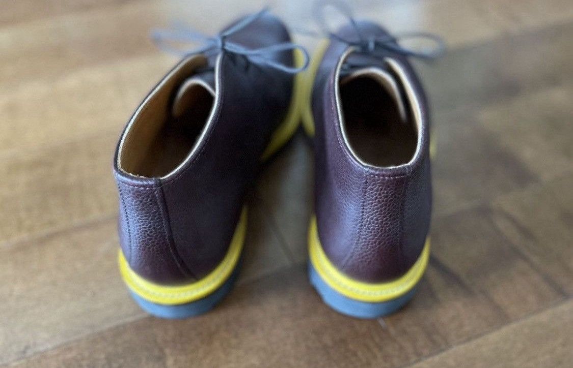 Mark McNairy Pebble grain leather chukka boots Size US 10 / EU 43 - 4 Thumbnail