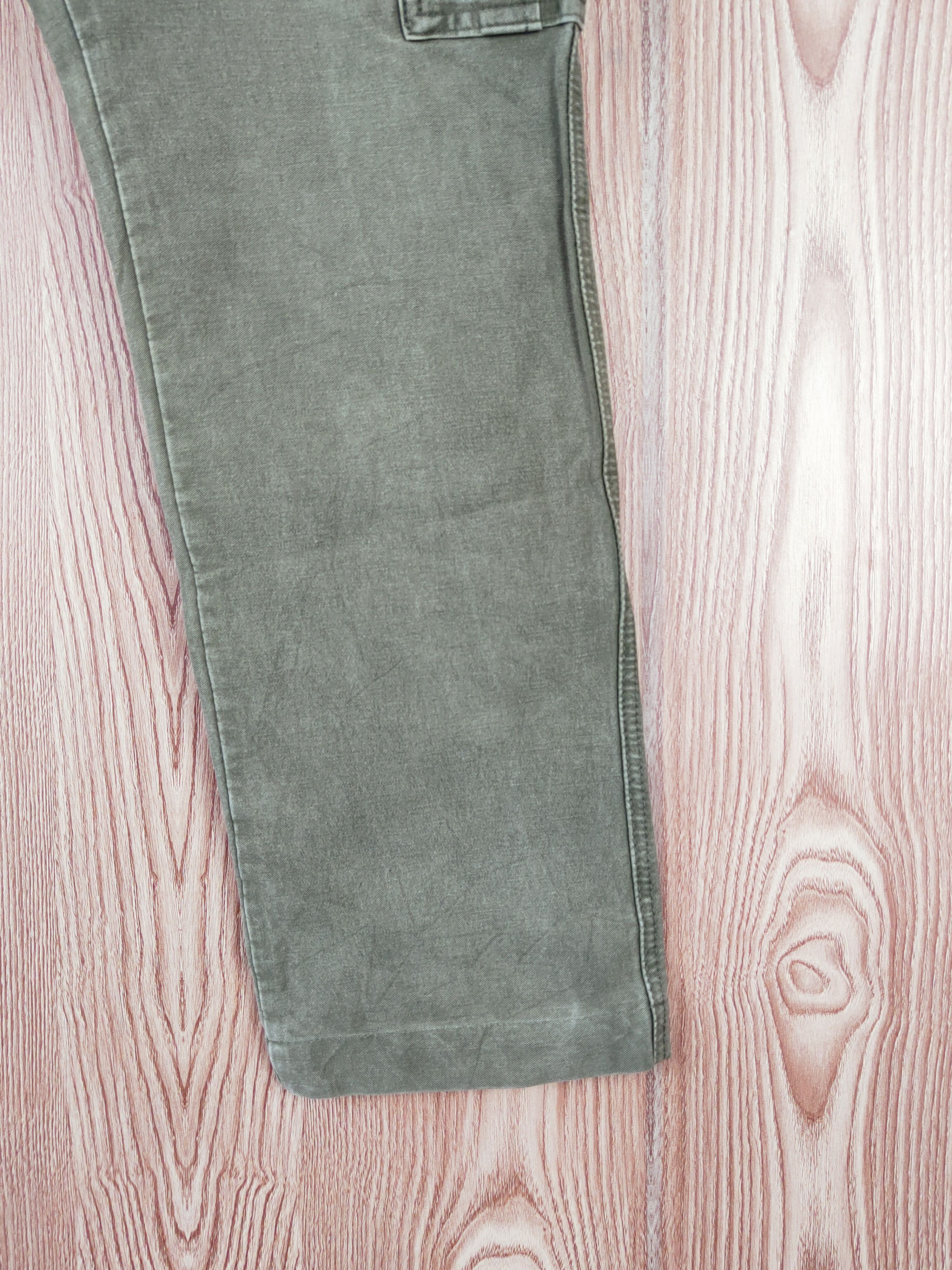 Japanese Brand Back Number Green Multipocket Tactical Cargo Pants #W637 Size US 31 - 6 Thumbnail