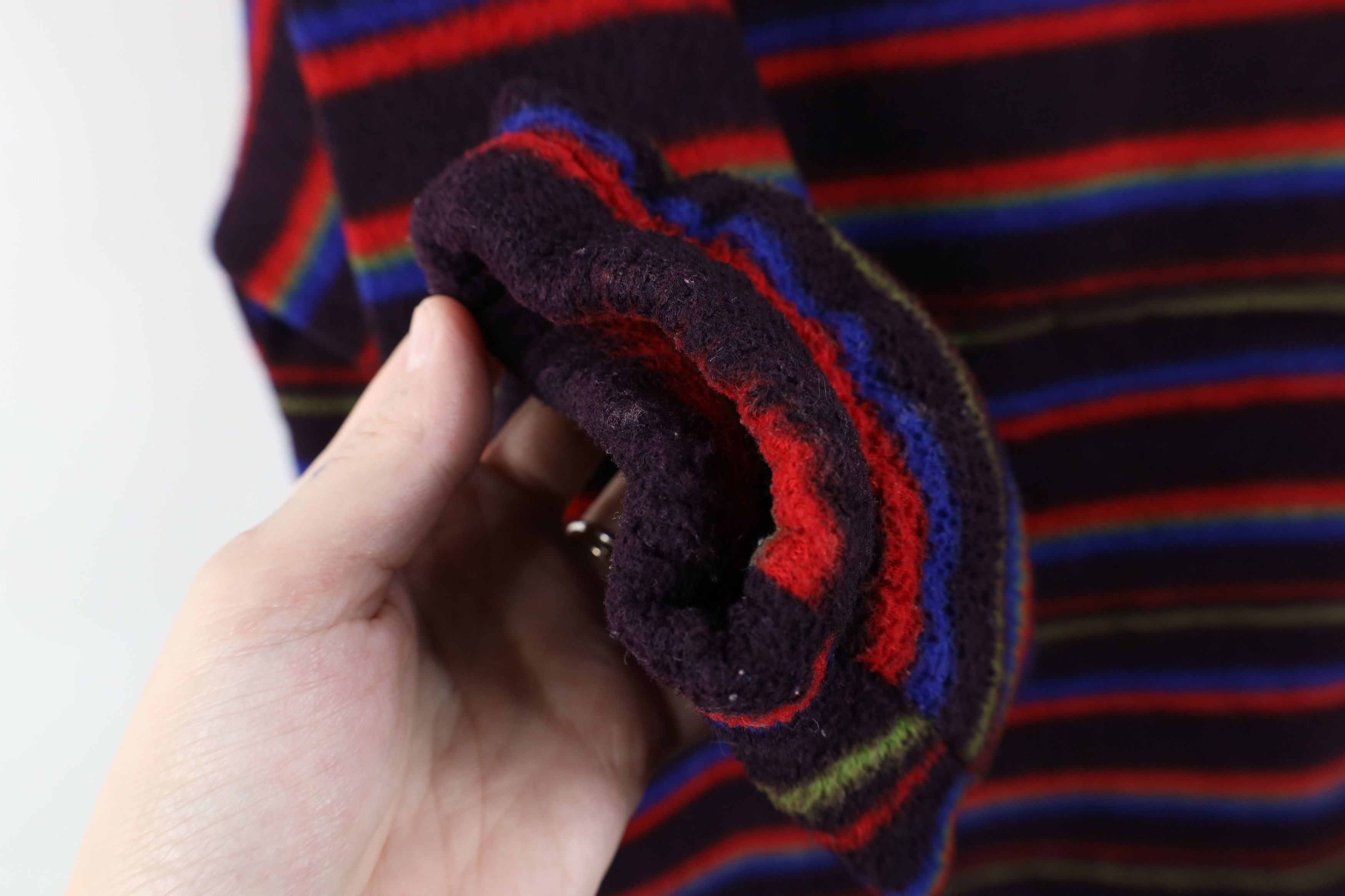 Vintage Vintage 90s Streetwear Baggy Fit Fleece Hoodie Sweatshirt Size US XL / EU 56 / 4 - 6 Thumbnail