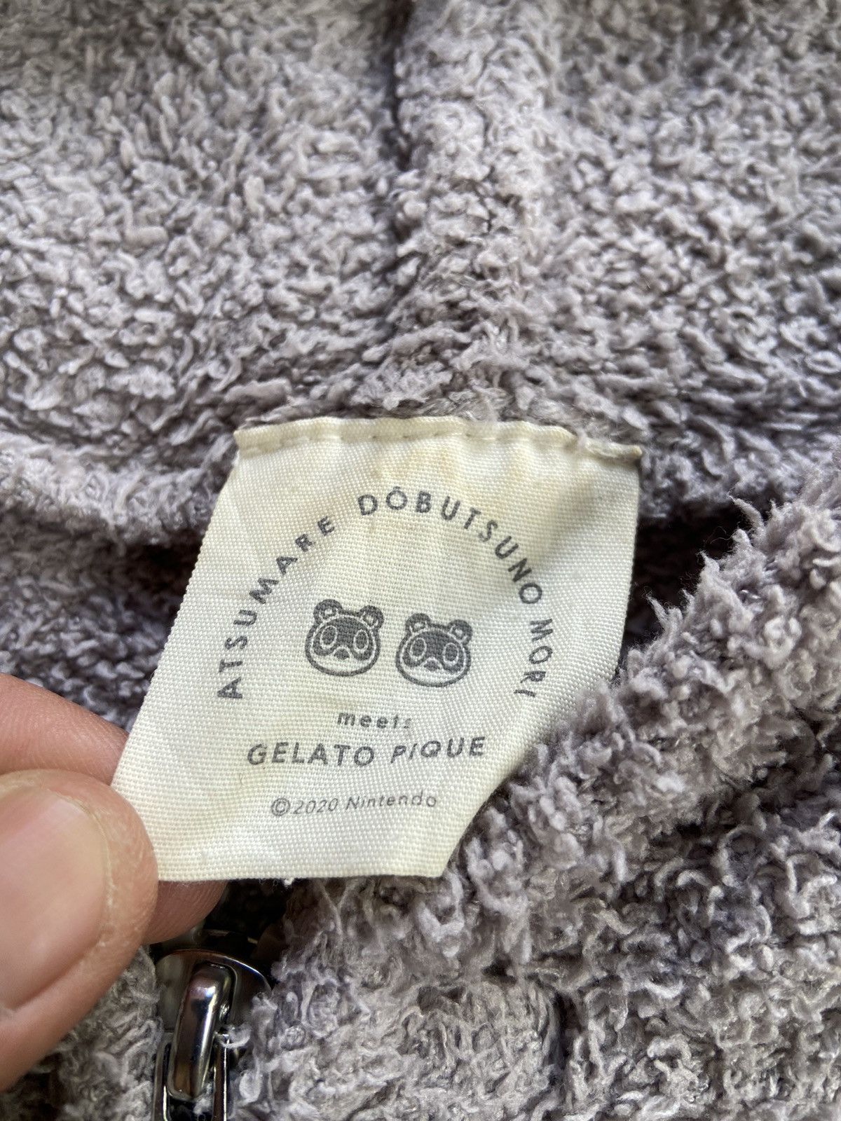 Beauty Beast × Hysteric Glamour × Japanese Brand NINTENDO GELATO PIQUE FAUX FUR ZIP HOODIE Size US XL / EU 56 / 4 - 12 Thumbnail