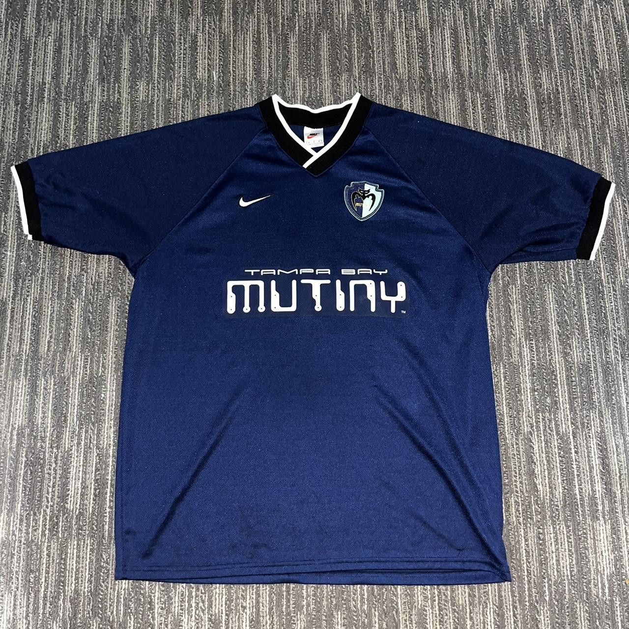 Nike Nike Tampa Bay Mutiny Jersey Vintage Soccer MLS Large Size US L / EU 52-54 / 3 - 3 Thumbnail