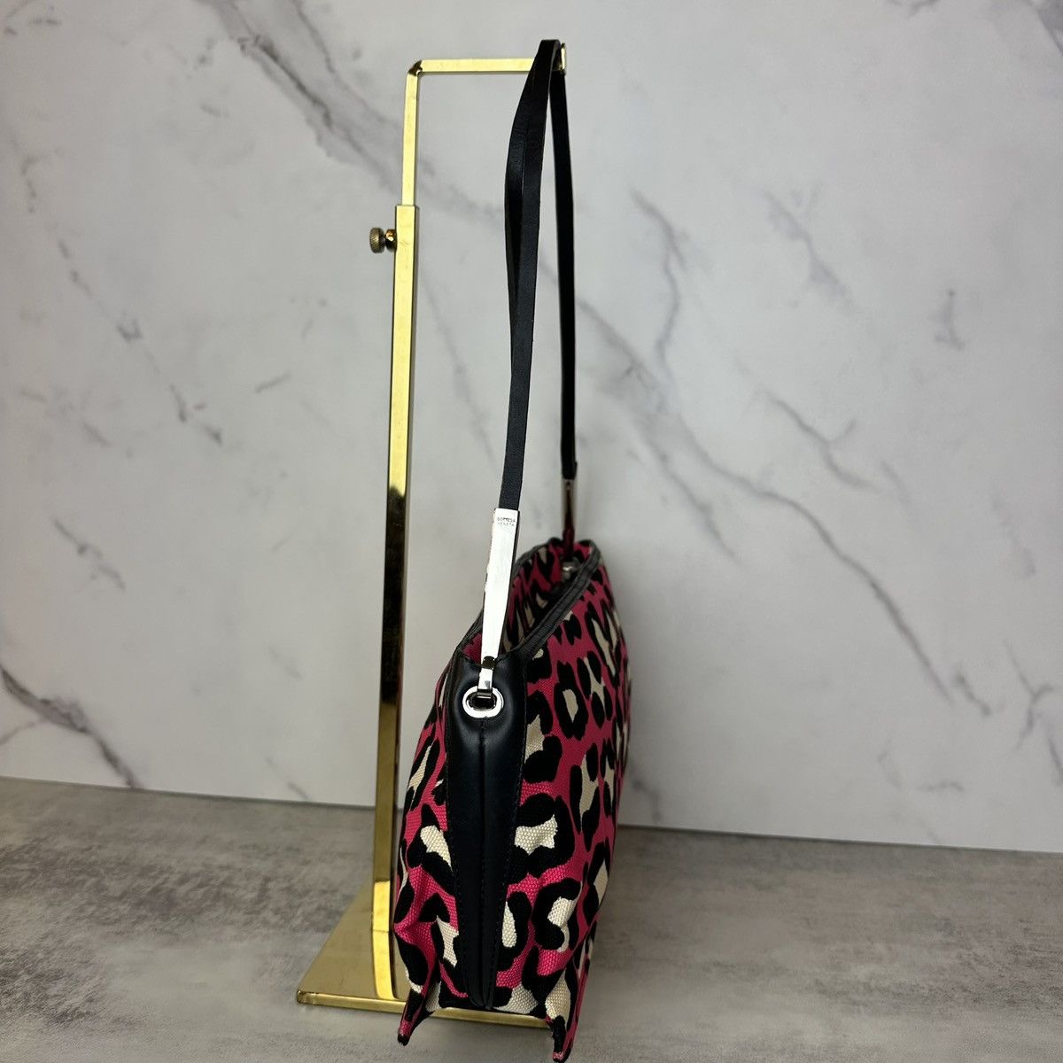 Bottega Veneta Bottega Veneta Vintage Leopard Shoulder Bag Size ONE SIZE - 6 Thumbnail