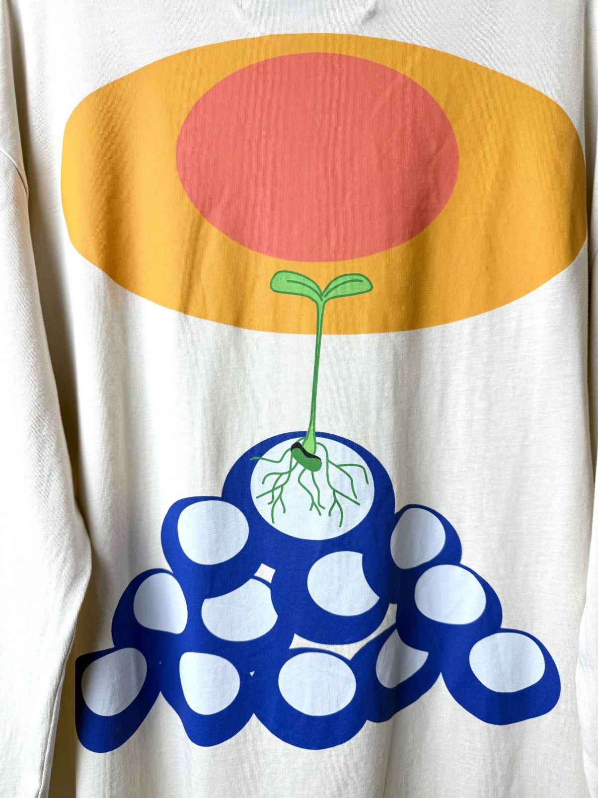 Henrik Vibskov Henrik Vibskov Printed Longsleeve T Shirt Designer Size US M / EU 48-50 / 2 - 5 Thumbnail