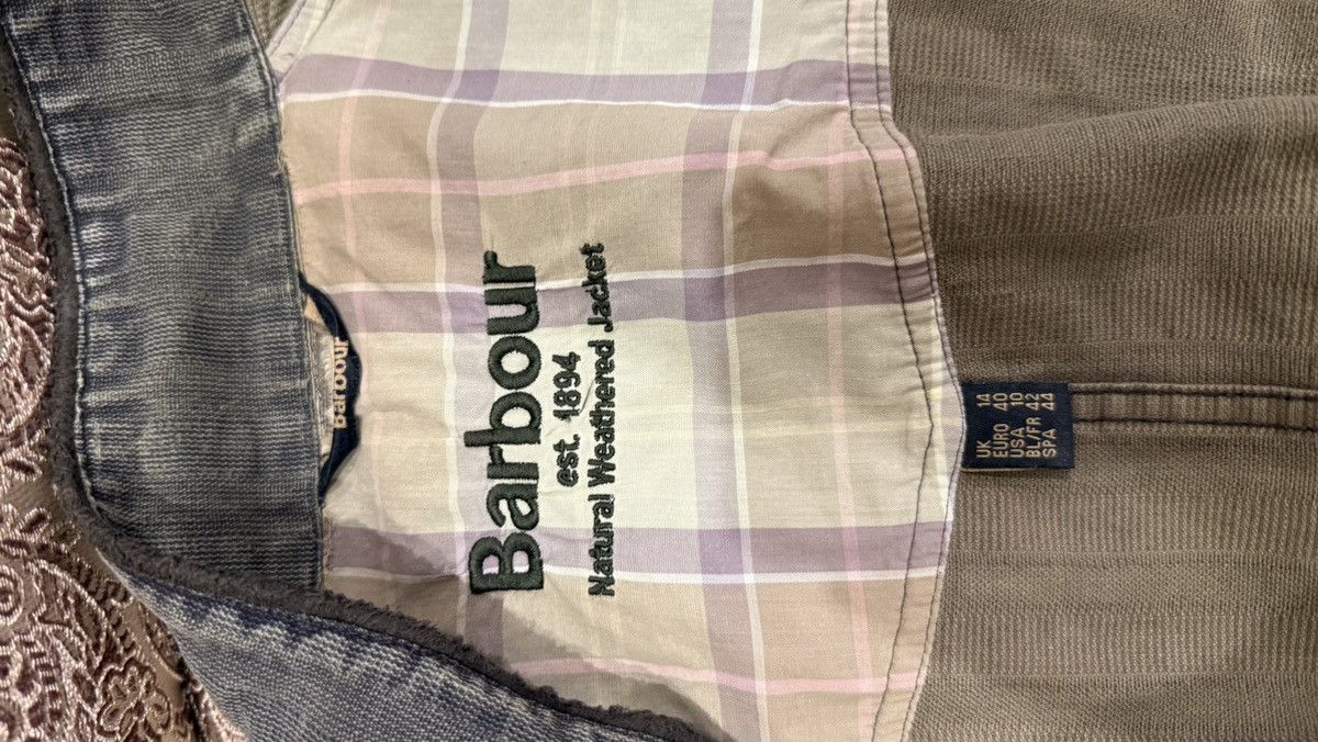 Barbour Barbour Natural Weathered Cotton Jacket Women's Size L / US 10 / IT 46 - 12 Thumbnail
