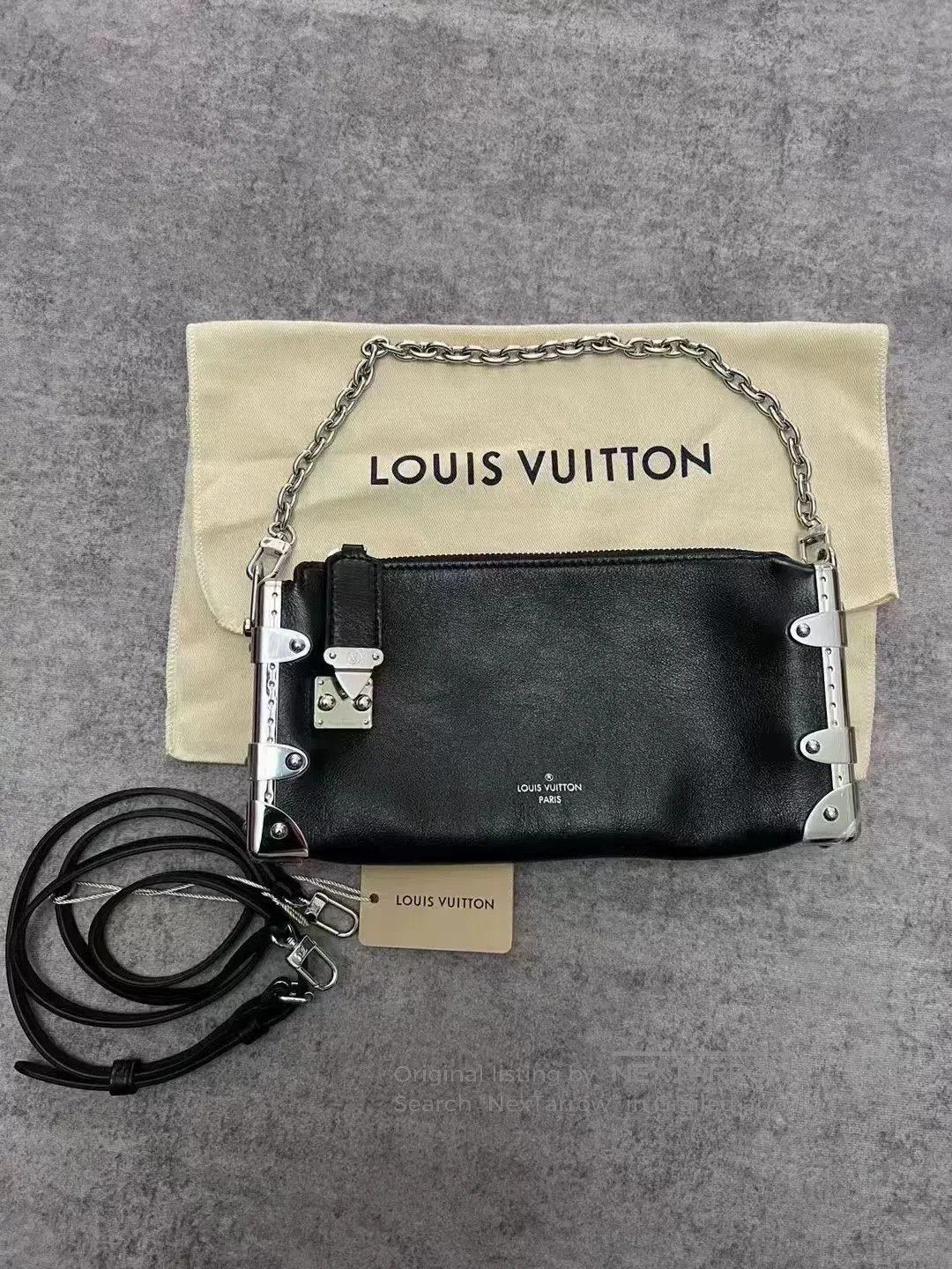 Louis Vuitton Louis Vuitton Slim Trunk Black Silver. Size ONE SIZE - 1 Thumbnail