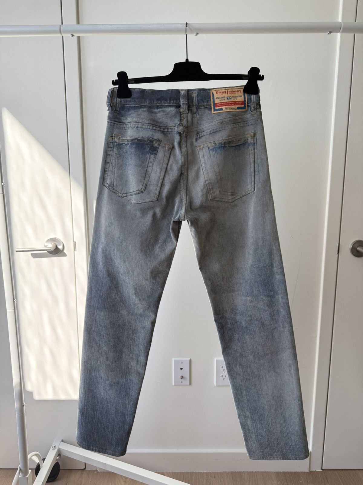 Diesel Diesel by Glen Martens 2010 L trompe l'oeil Jeans Size US 29 - 2 Thumbnail
