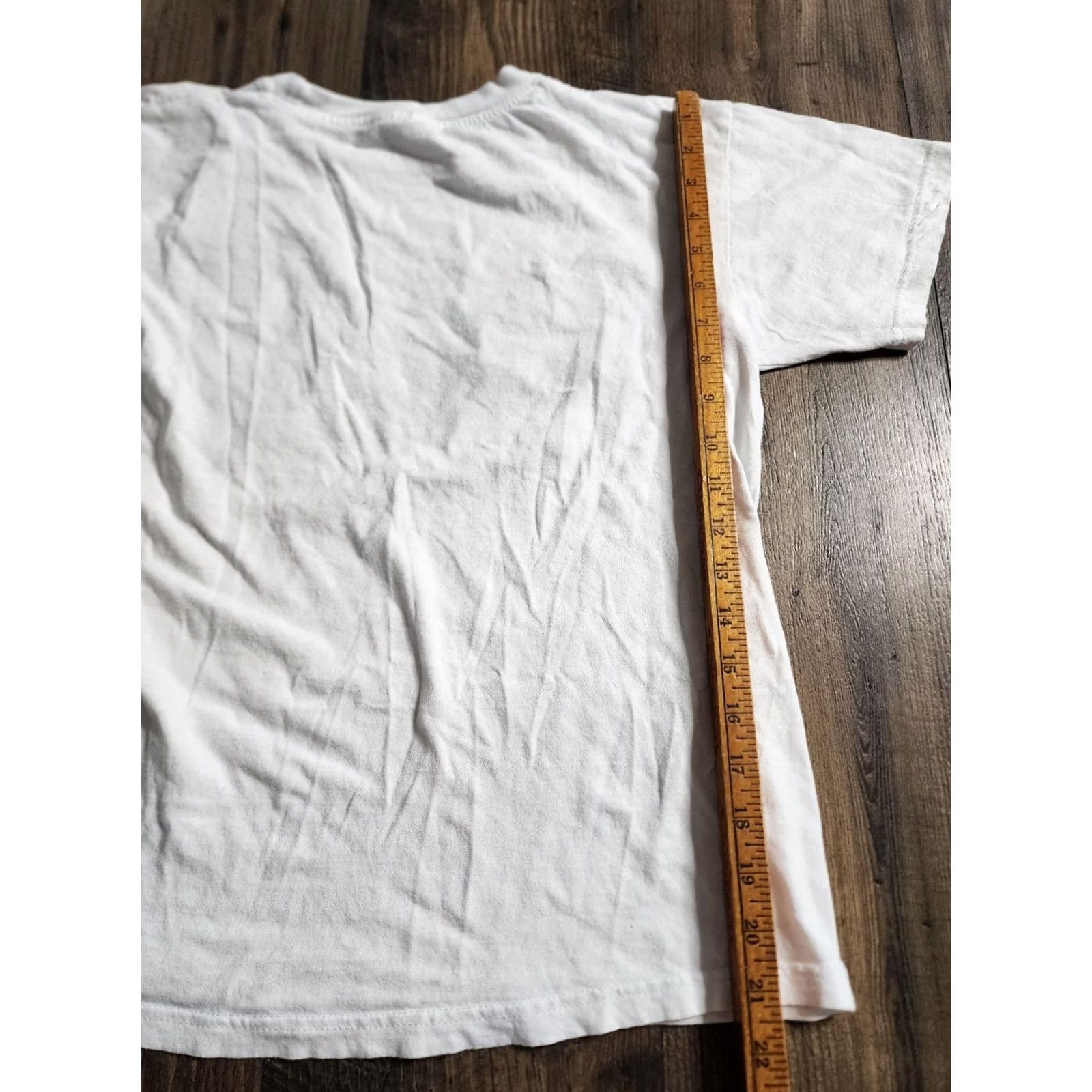 Vintage VINTAGE St Kitts Nevis West Indies T-Shirt Womens S Puff Paint Turtles Distress White Cotton Short Sleeve Crew Neck Size S / US 4 / IT 40 - 3 Thumbnail