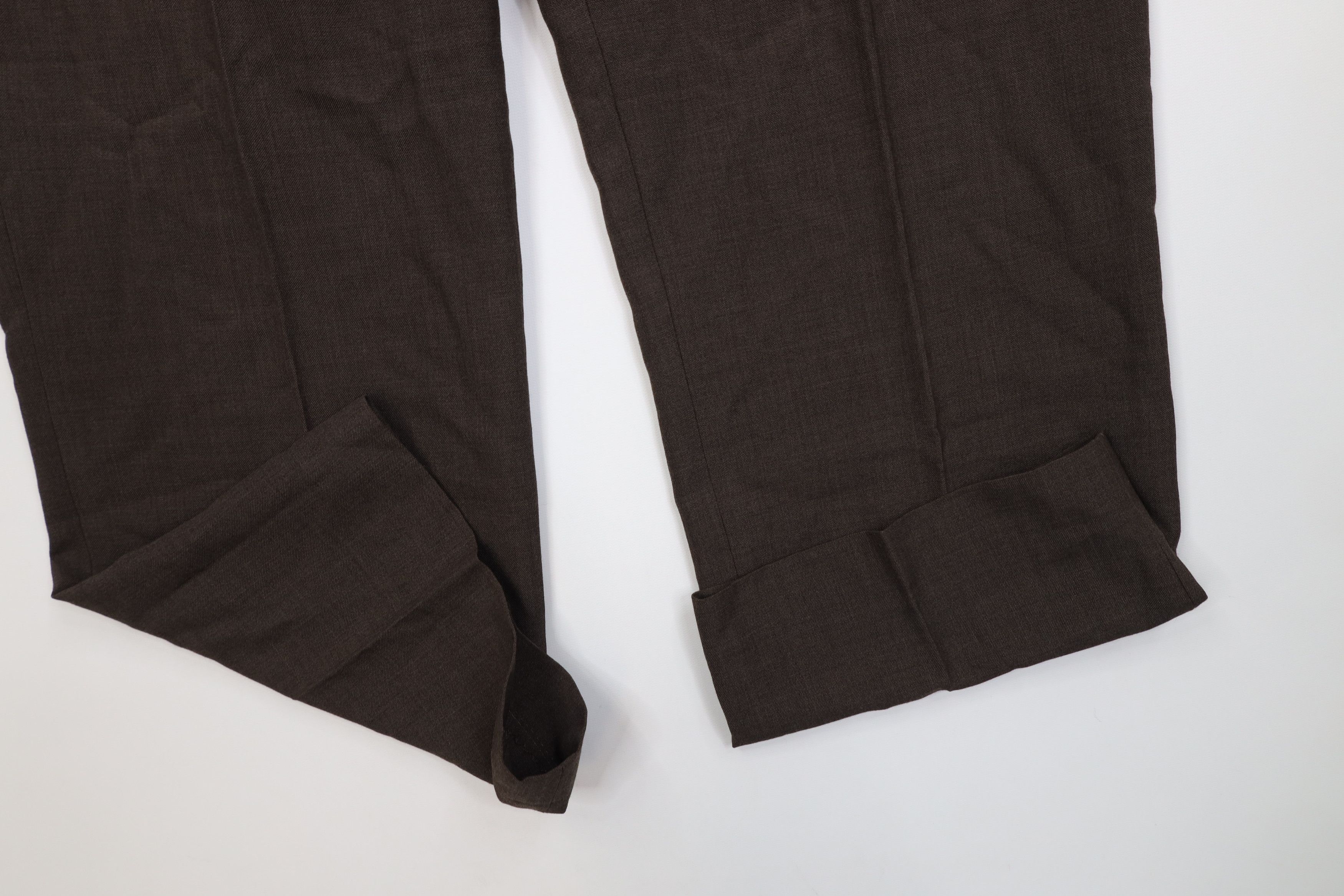 Vintage Vintage 70s Streetwear Wool Blend Wide Leg Chino Pants USA Size US 44 / EU 60 - 5 Thumbnail