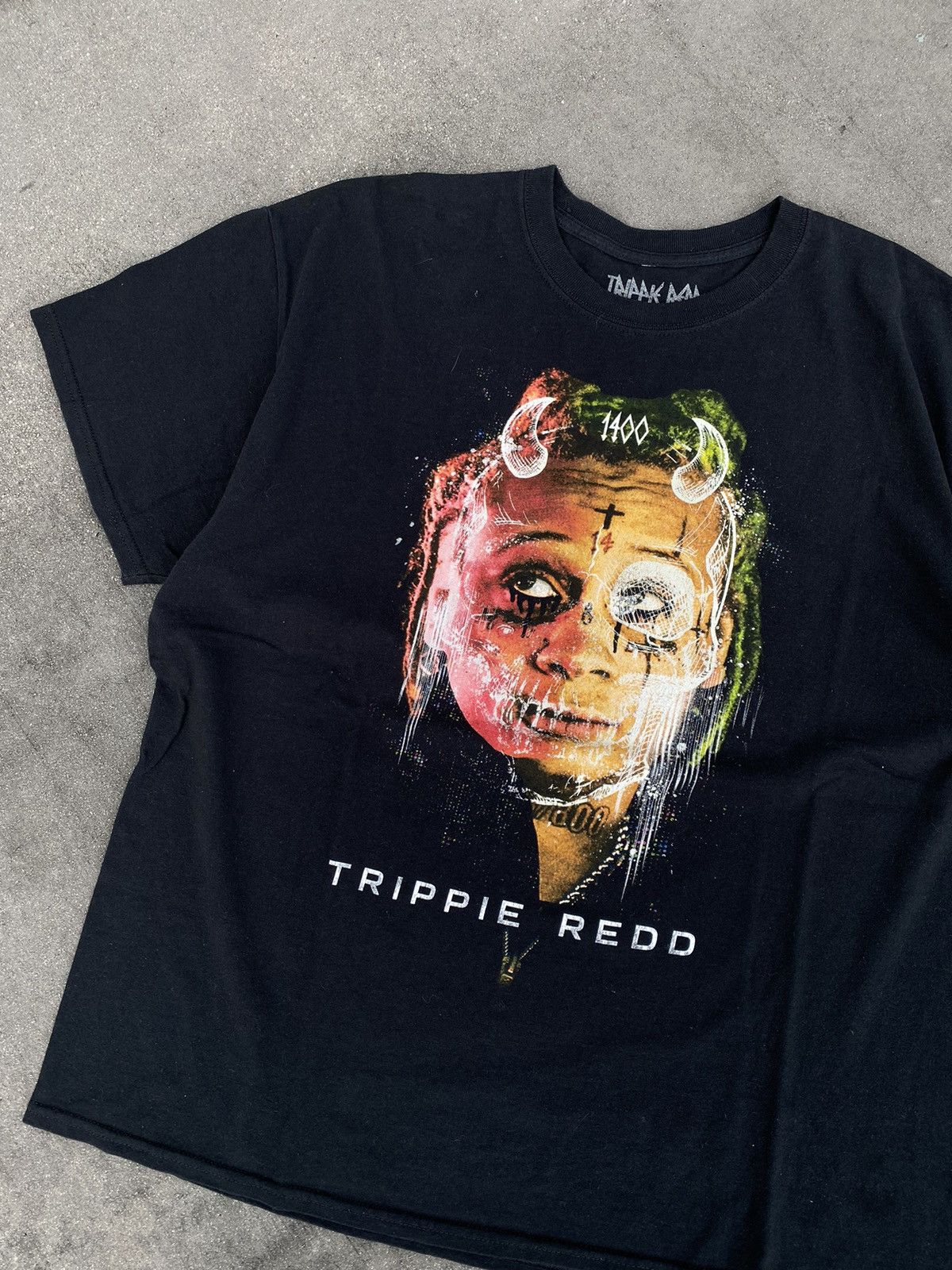 Rap Tees × Trippie Redd Trippie Redd 1400 Size US XL / EU 56 / 4 - 3 Thumbnail